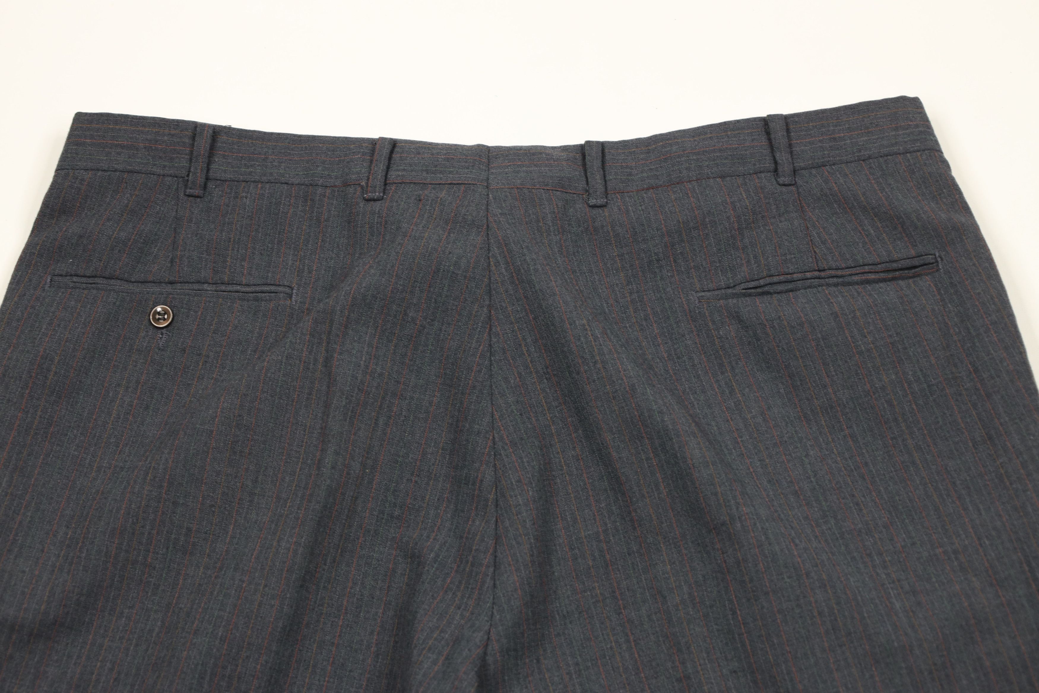 Vintage Vintage 70s Rainbow Striped Wide Leg Bell Bottoms Pants USA Size US 38 / EU 54 - 9 Thumbnail