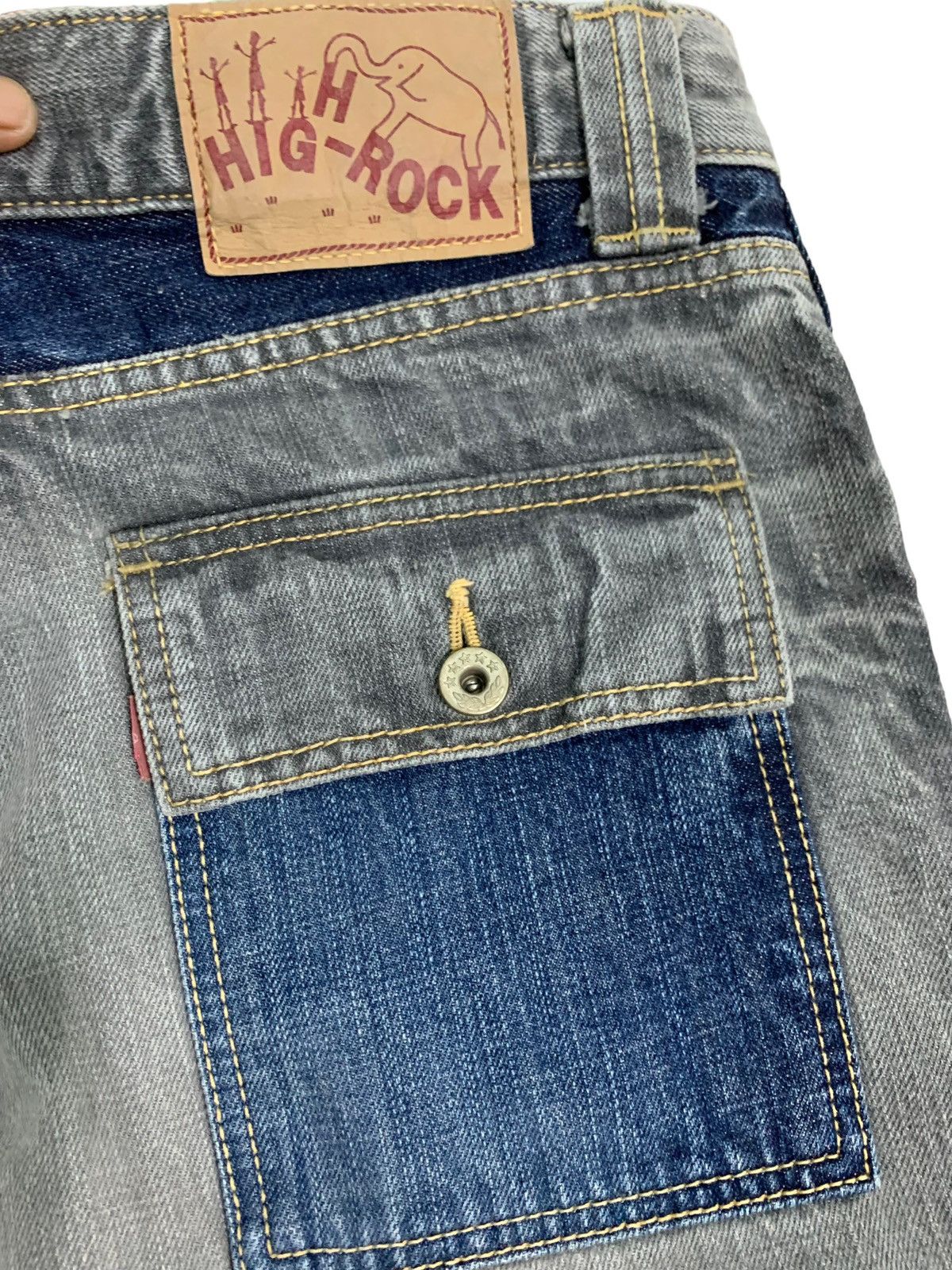 KOJIMA GENES 🔥 Vintage High Rock Kojima Genes Bush Pants Jeans Size US 31 - 8 Thumbnail