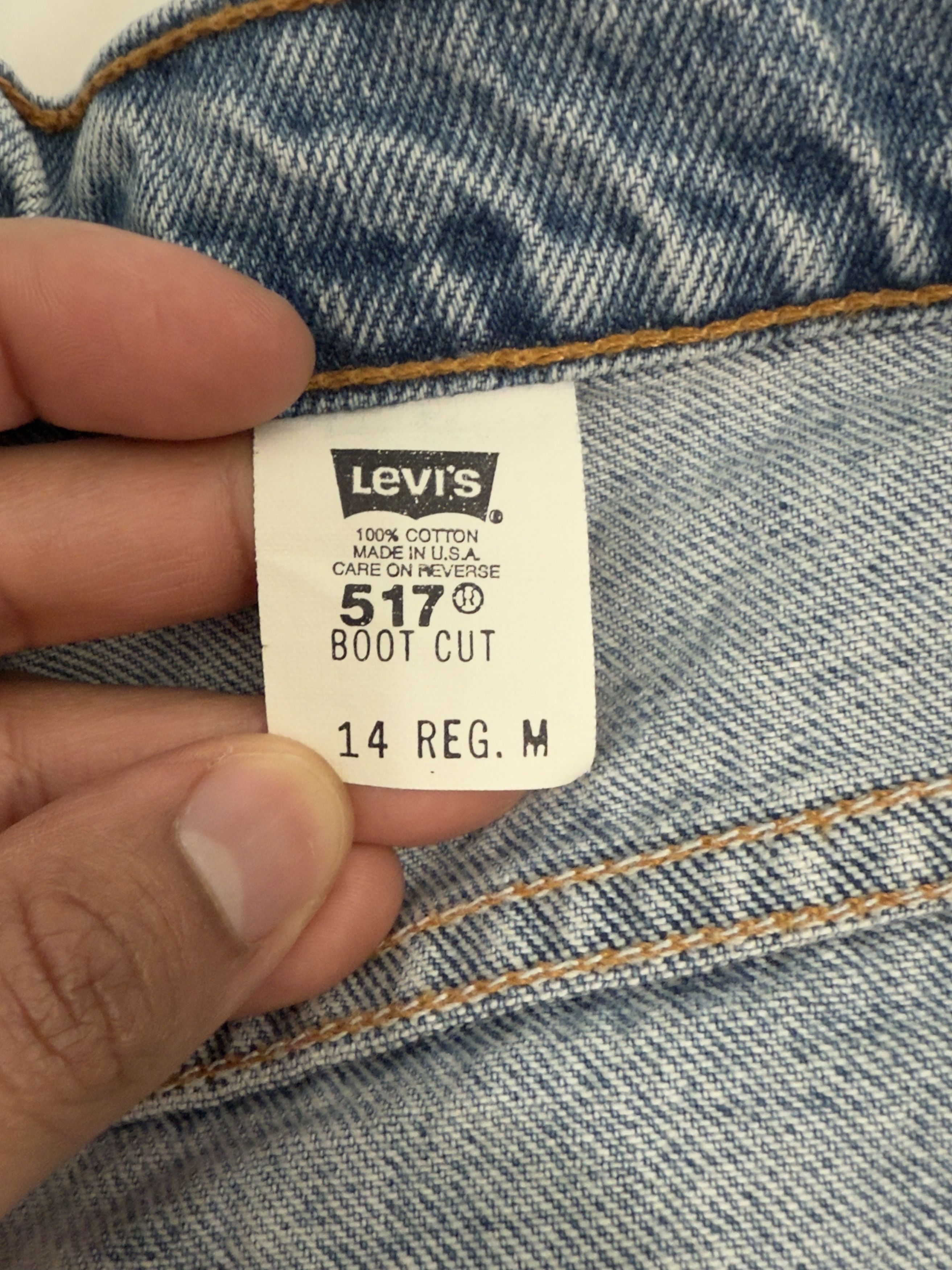 Levi's Vintage Levi's 517 Made in the USA 34x32 Size US 34 / EU 50 - 6 Thumbnail