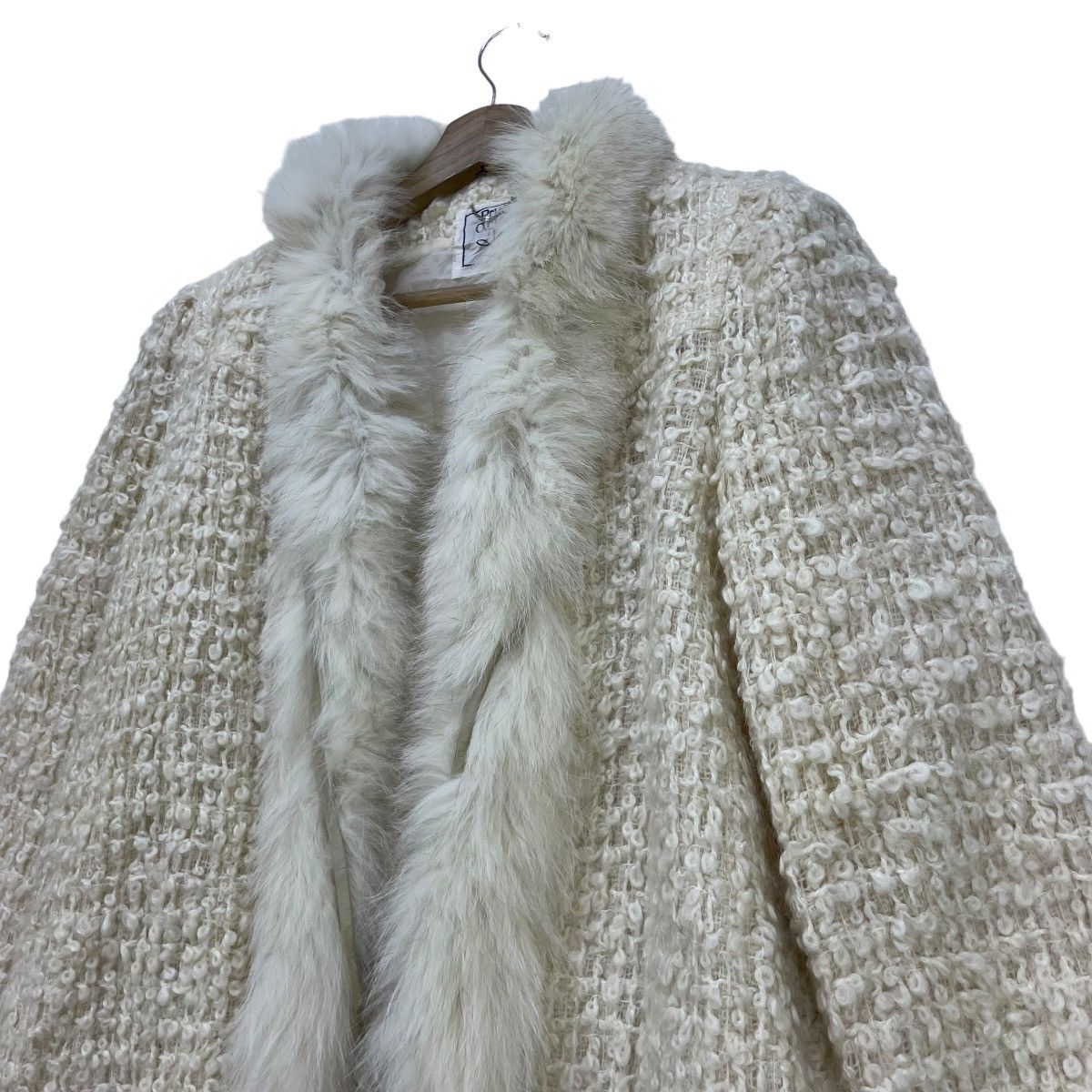 Aran Isles Knitwear × Japanese Brand Awesome Knit Jacket By Prue Acton Made in Australia Size M / US 6-8 / IT 42-44 - 4 Thumbnail