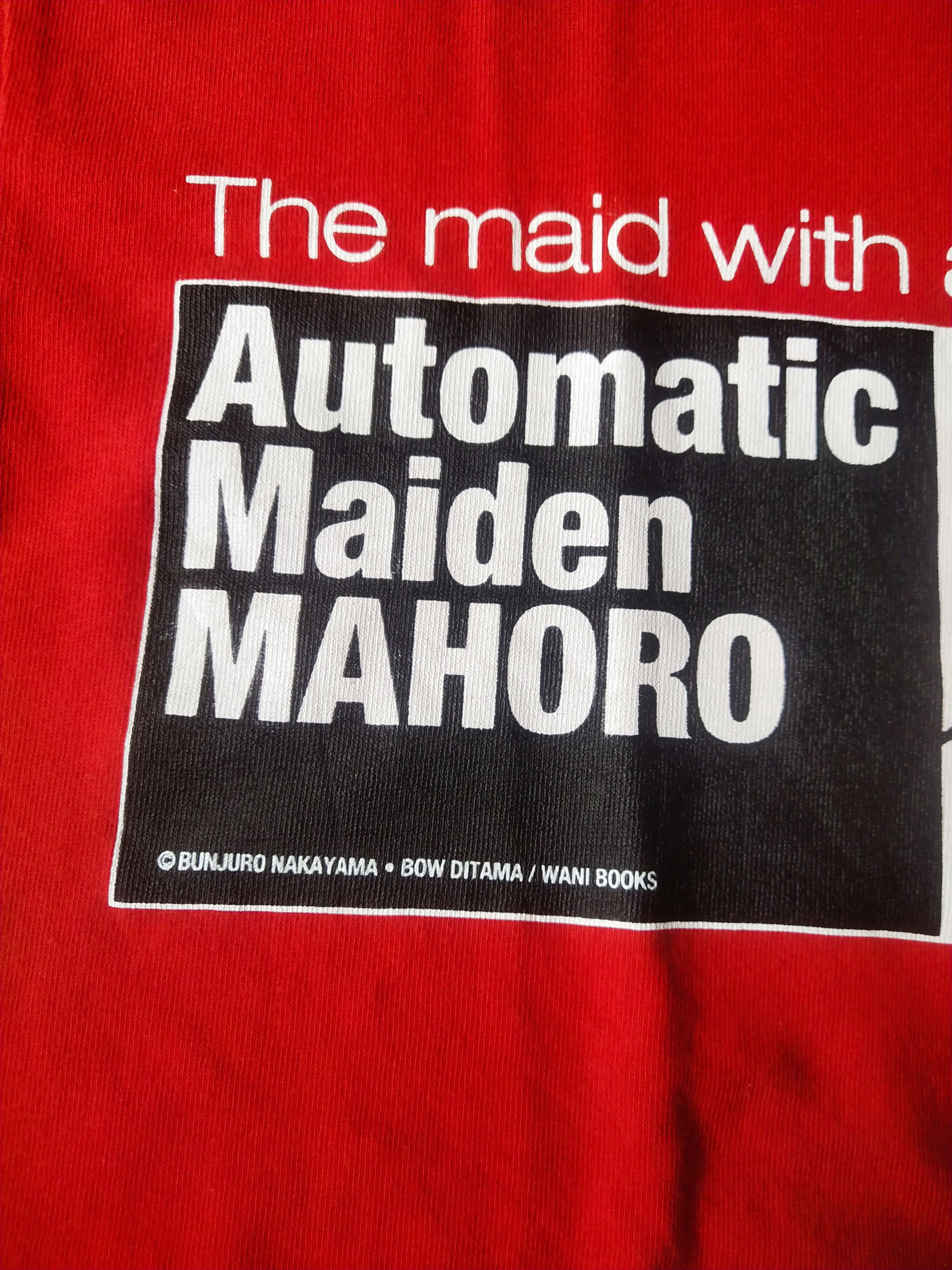 Anime Vintage Mahoromatic Automatic Maiden Anime Tee Size US M / EU 48-50 / 2 - 3 Thumbnail