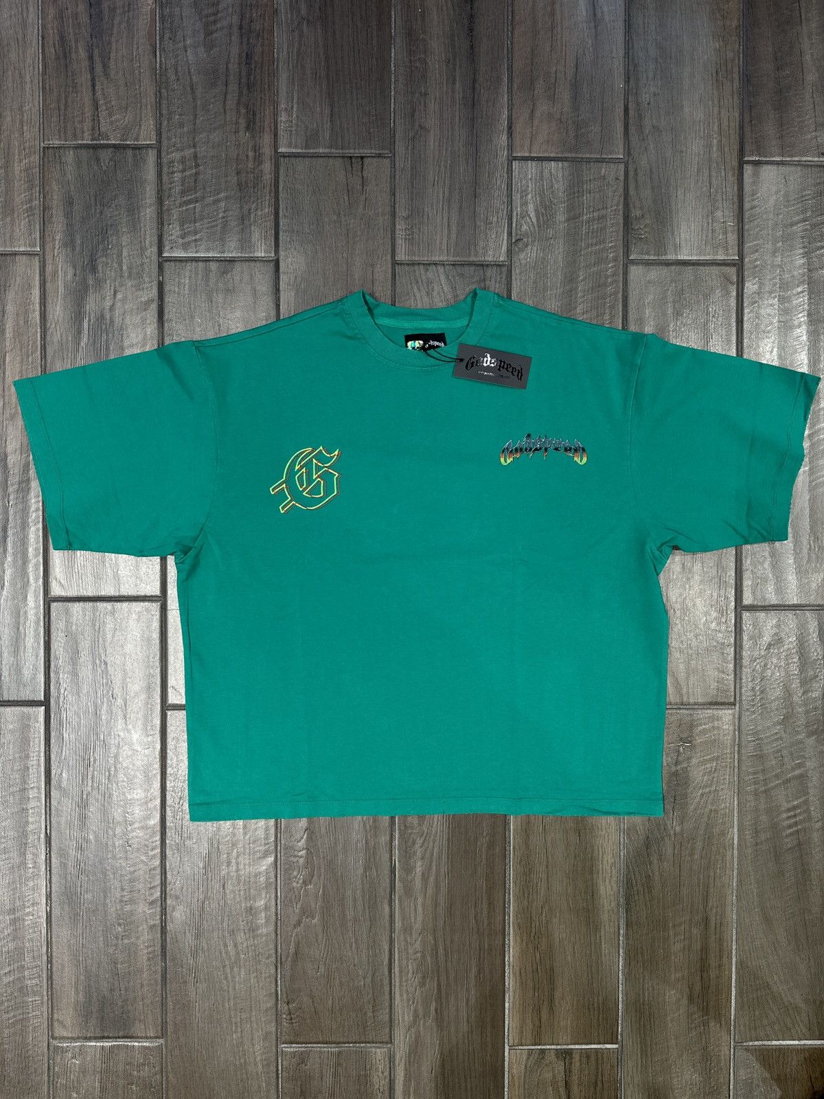 Godspeed GODSPEED BIKER NATION TEE SHAMROCK GREEN Size US L / EU 52-54 / 3 - 1 Thumbnail