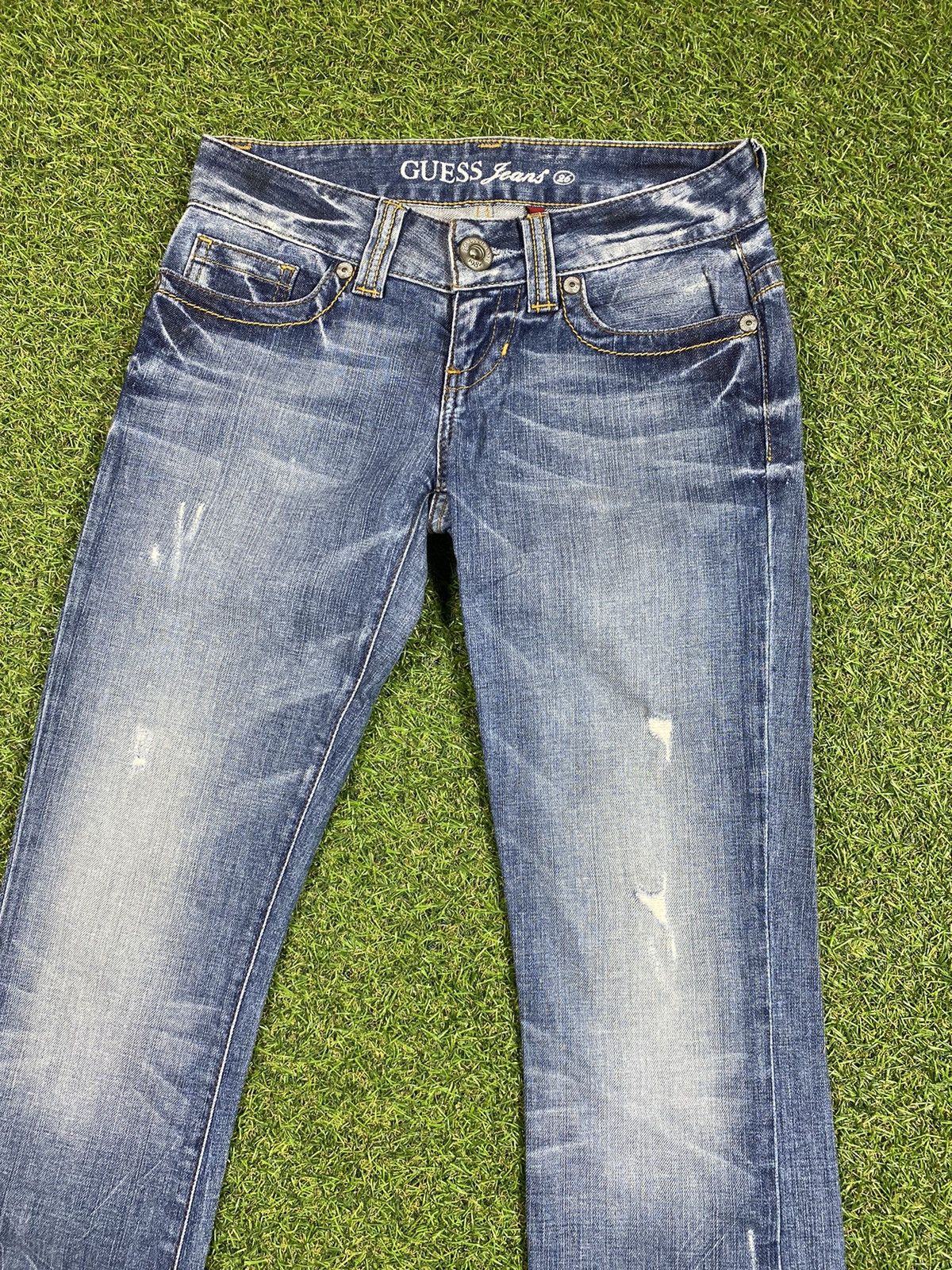 Guess Vintage Guess flared jeans denim faded streetwear size 26 Size 26" / US 2 / IT 38 - 2 Thumbnail