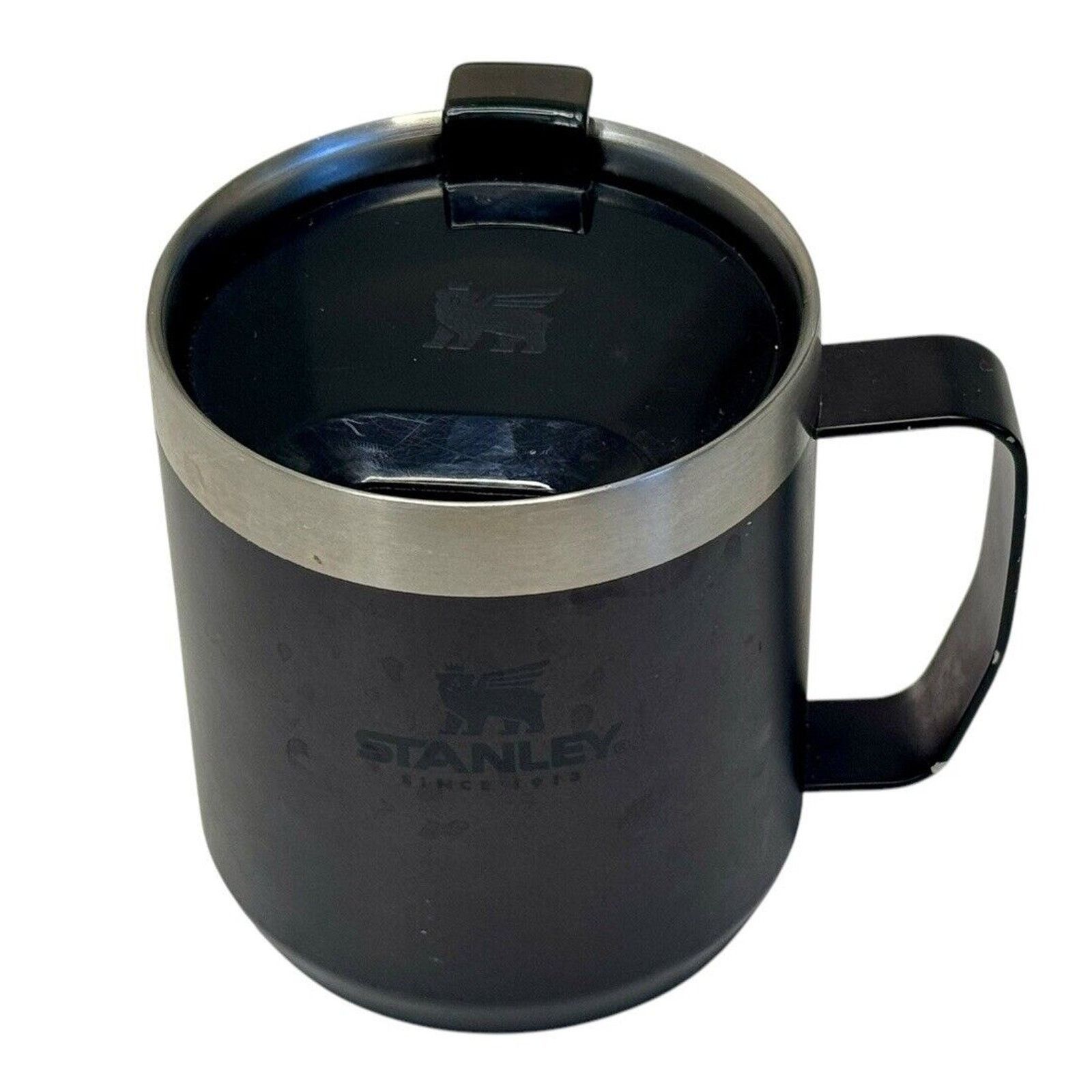 Other STANLEY THE LEGENDARY Camp Coffee Tea Mug 12oz Rose Black Size ONE SIZE - 4 Thumbnail