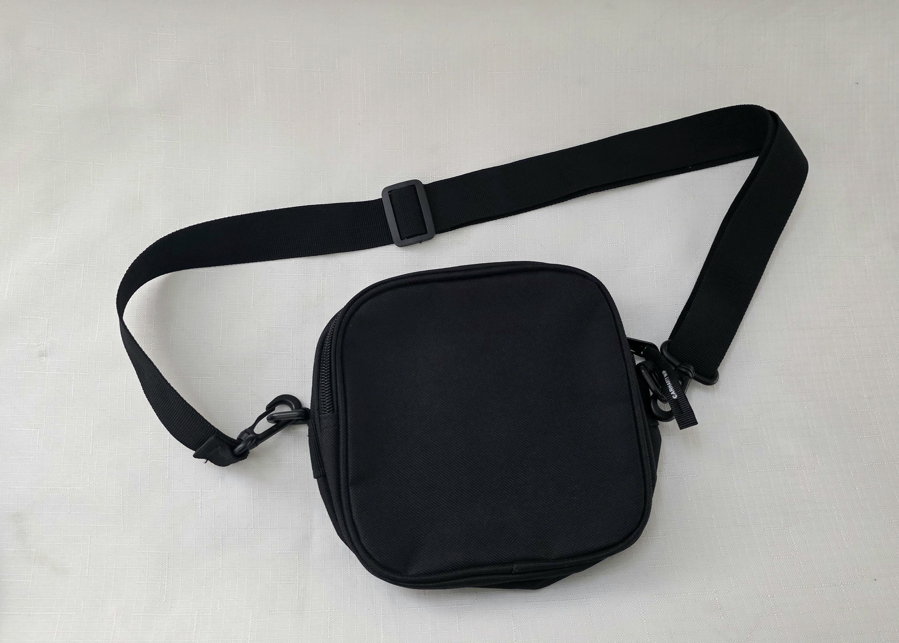 Carhartt Wip Carhartt WIP Essentials Bag Black Small Shoulder Strap Size ONE SIZE - 4 Thumbnail