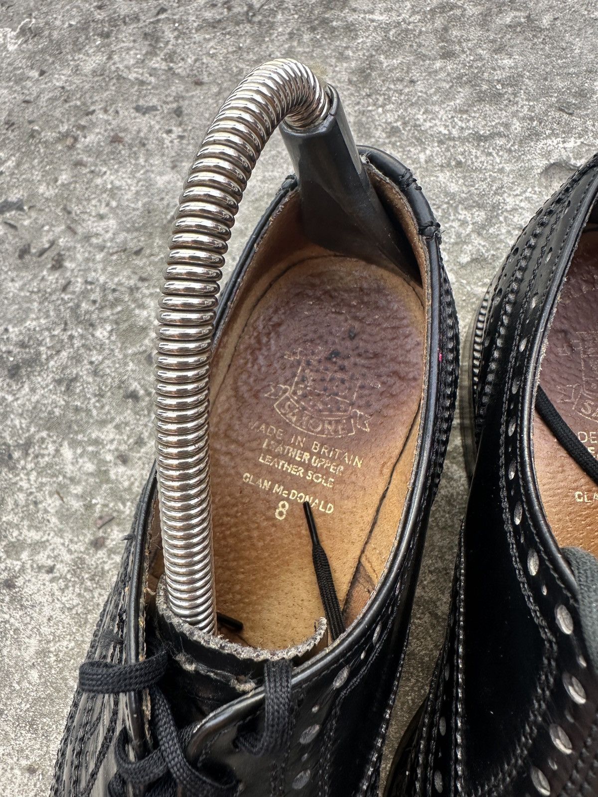 Other Vintage Saxone Casual UK Brogues Leather Shoes Streetwear 8 Size US 8 / EU 41 - 5 Thumbnail
