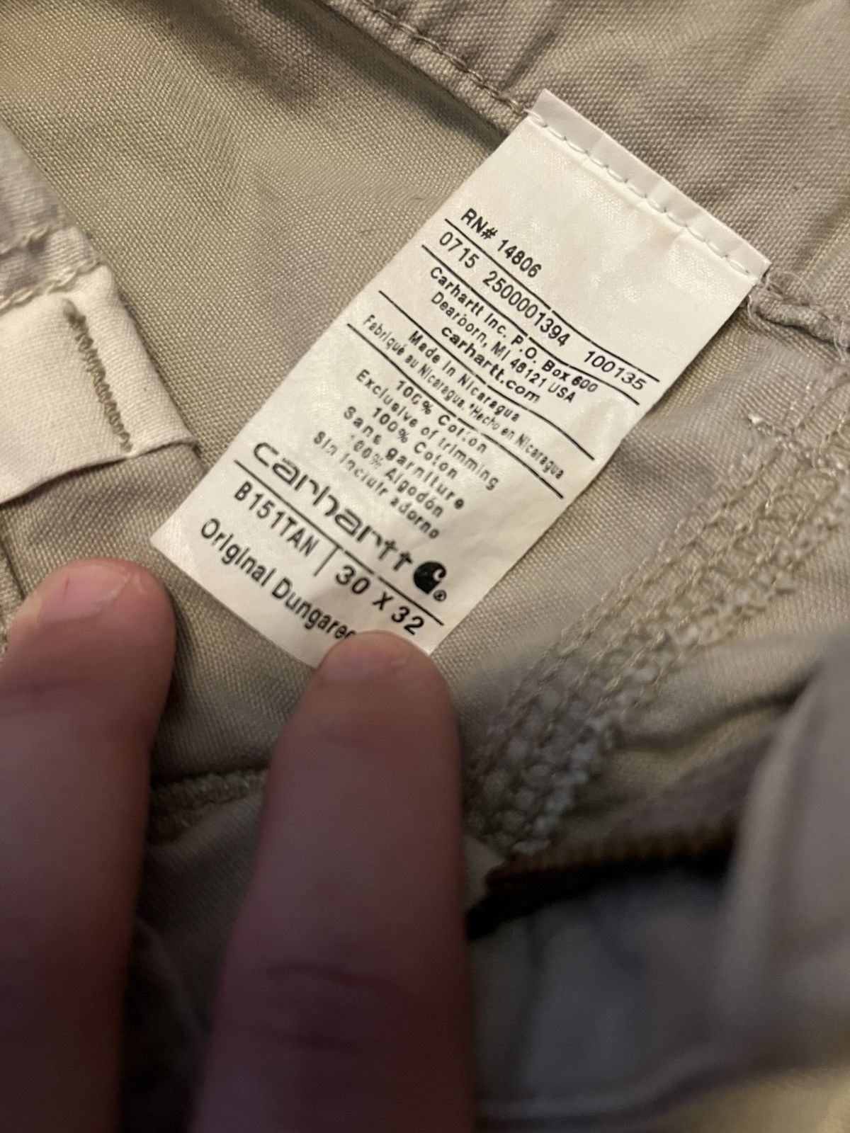 Carhartt Carhartt Vintage Cargo Pant Light Khaki 30x32 Size US 30 / EU 46 - 2 Thumbnail