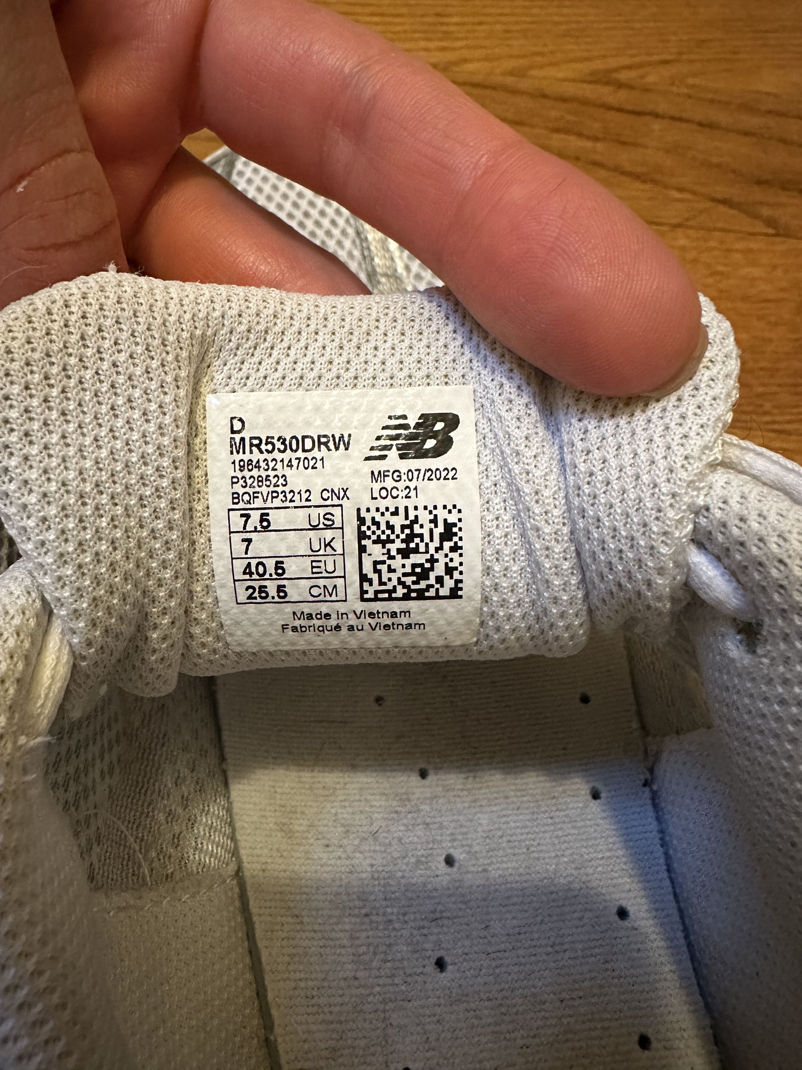 New Balance 530 "Metallic Blue" sneakers Size US 7.5 / EU 40-41 - 5 Thumbnail
