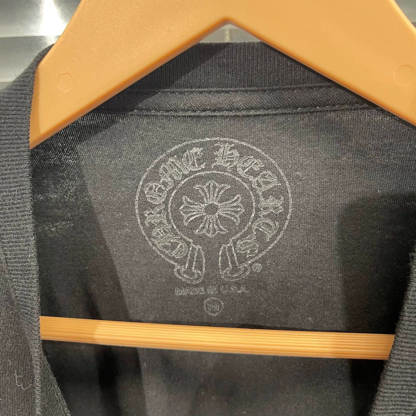 Chrome Hearts Chrome Hearts Scroll Logo Print LS M like new Size US M / EU 48-50 / 2 - 3 Thumbnail