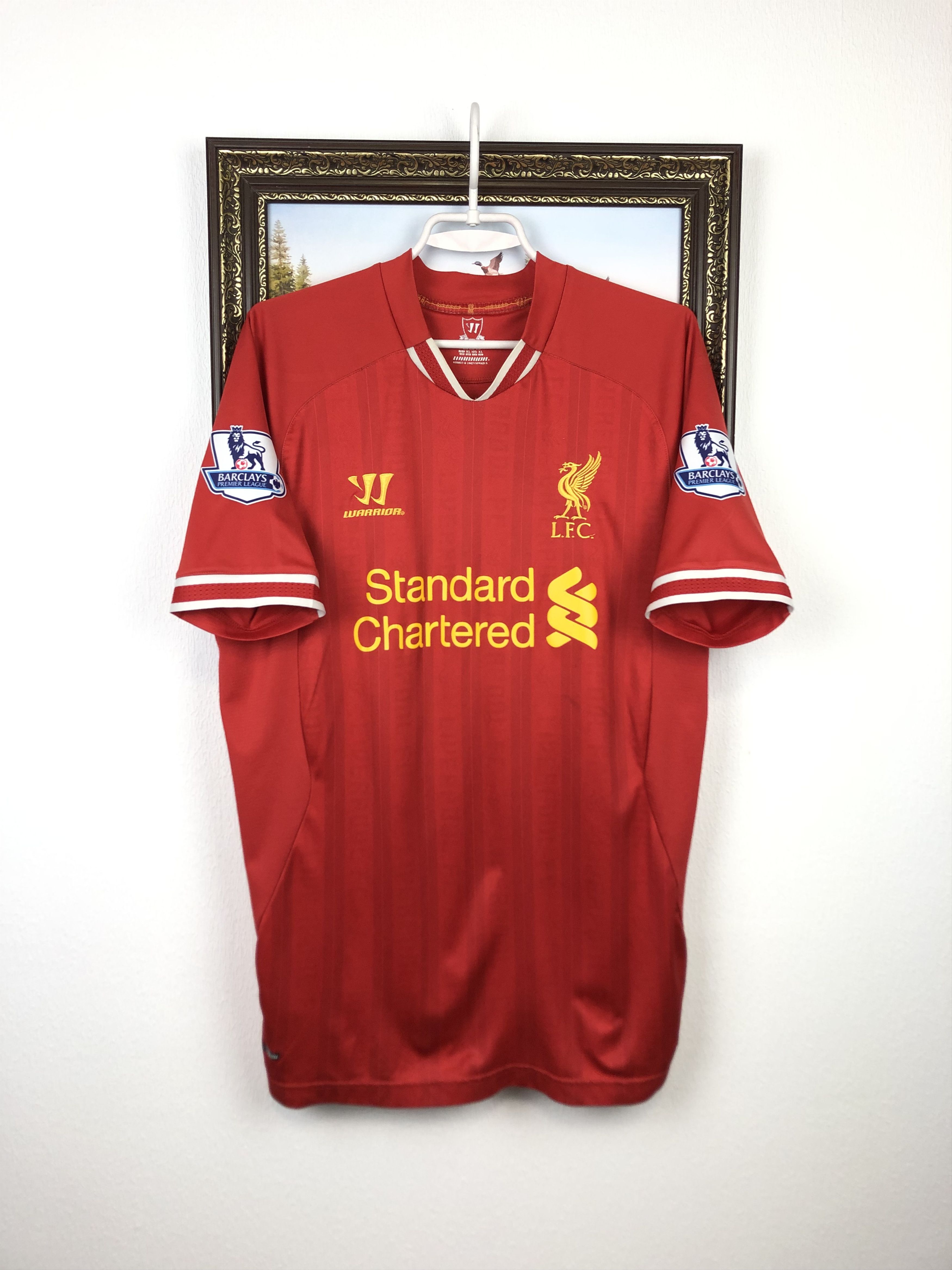 Other Liverpool football shirt 2013 Soccer Jersey #10 Coutinho Size US L / EU 52-54 / 3 - 3 Thumbnail