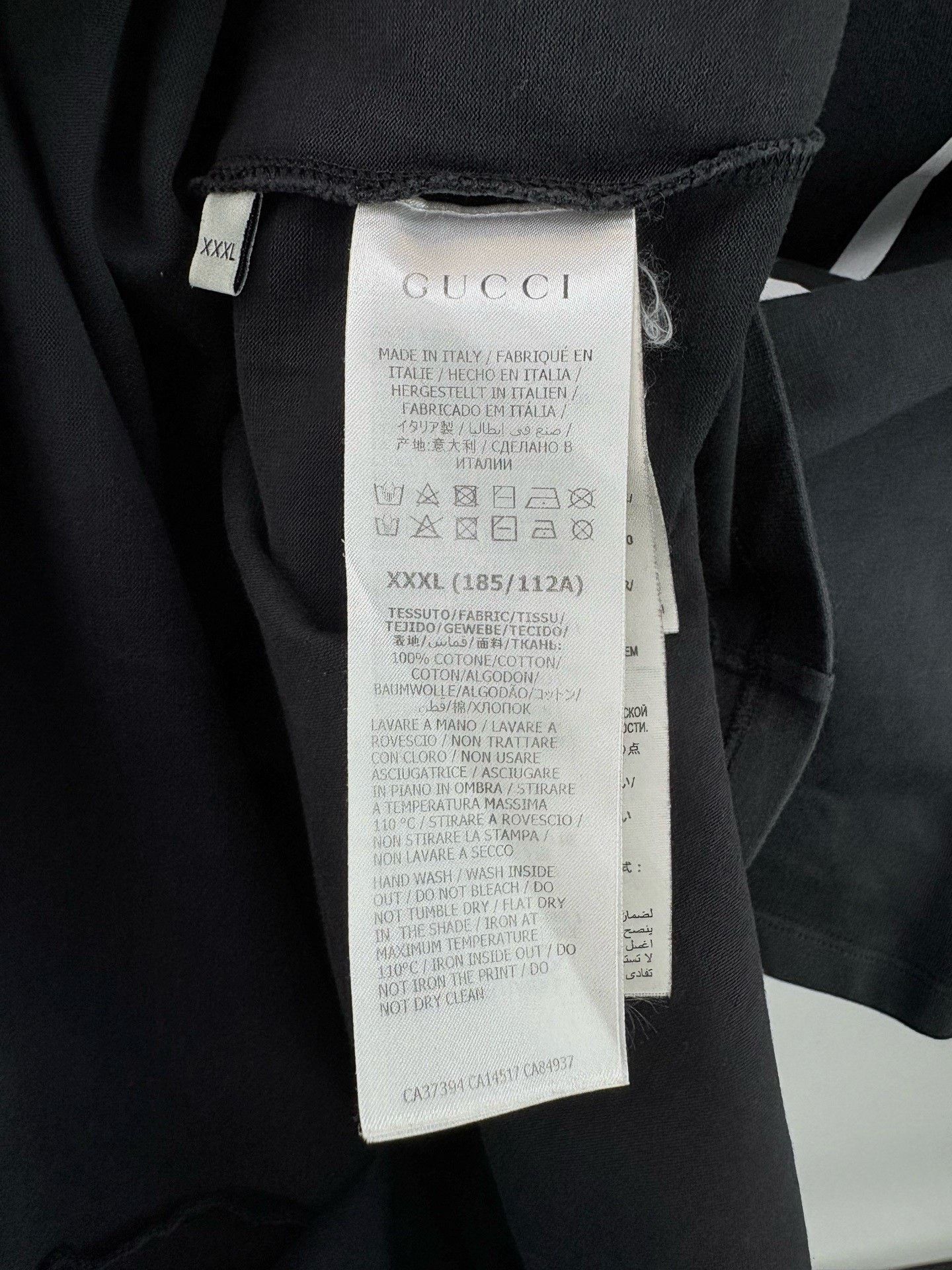 Gucci Gucci Blade Lightning Logo T-Shirt Size US XXL / EU 58 / 5 - 4 Thumbnail