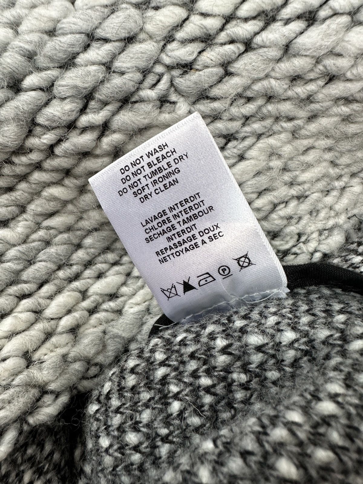 Iro IRO Shavani Carene Knit Boucle Gray Wool Blend Jacket sz 42 Size M / US 6-8 / IT 42-44 - 13 Thumbnail