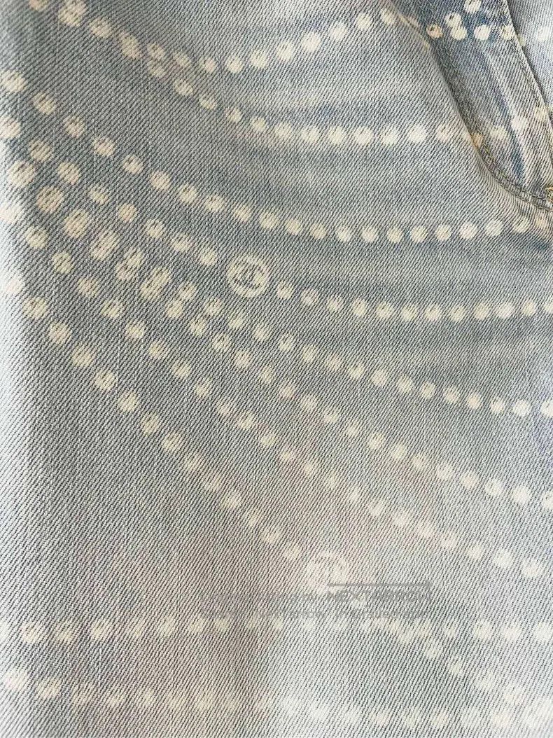 Chanel Chanel Light Blue Pearl Jeans for Sale. Size US 40 / EU 56 - 5 Thumbnail