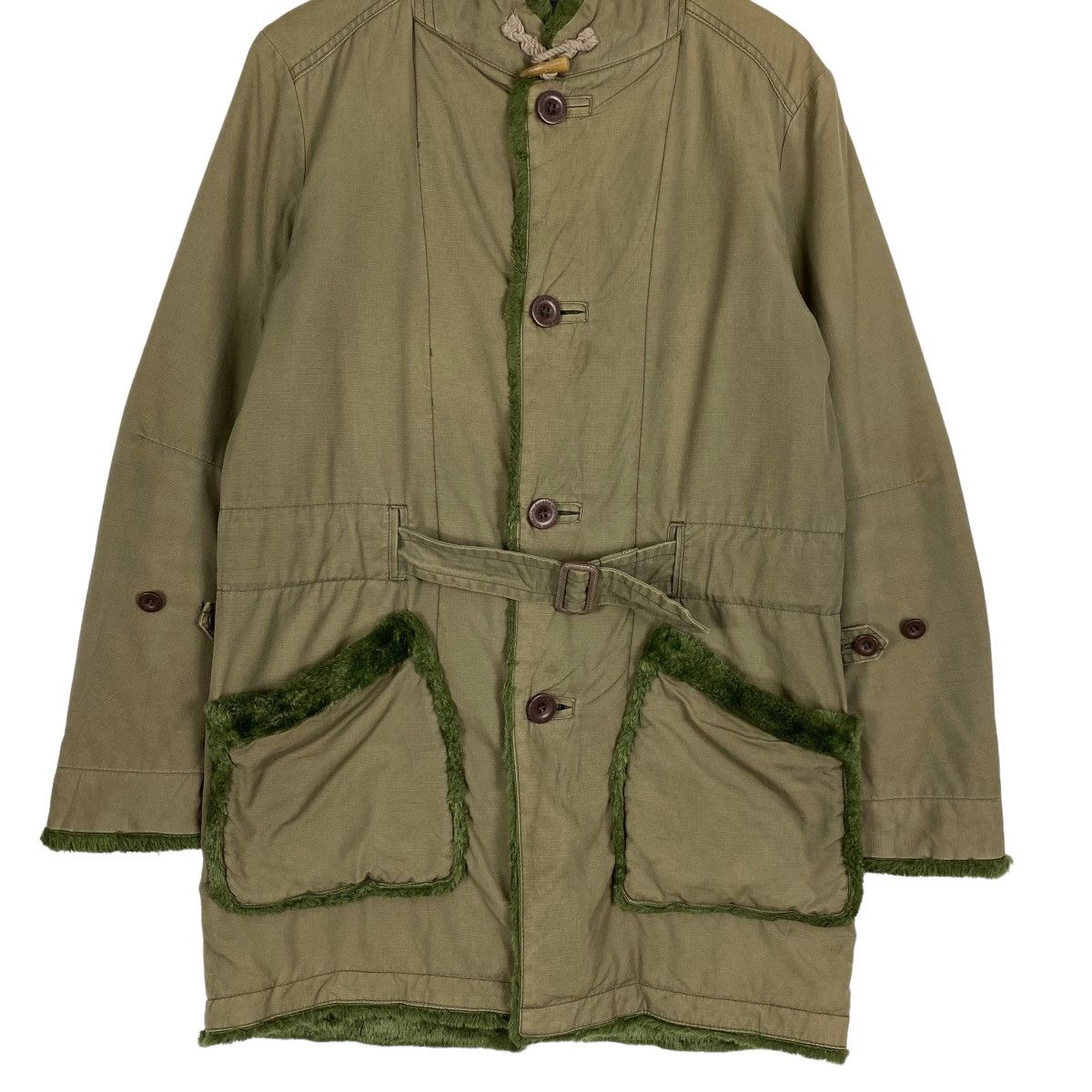Japanese Brand × Nonnative × Vintage Nonactive made in japan parka sherpa jacket Size US M / EU 48-50 / 2 - 5 Thumbnail