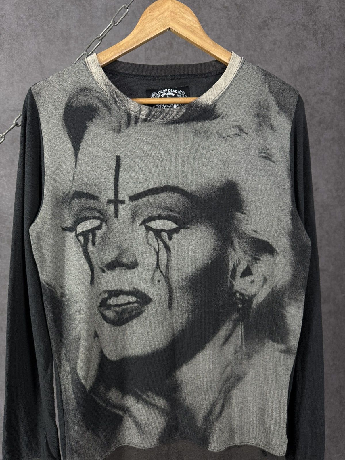 Drop Dead Clothing Drop Dead crazy longsleeve Size US S / EU 44-46 / 1 - 3 Thumbnail