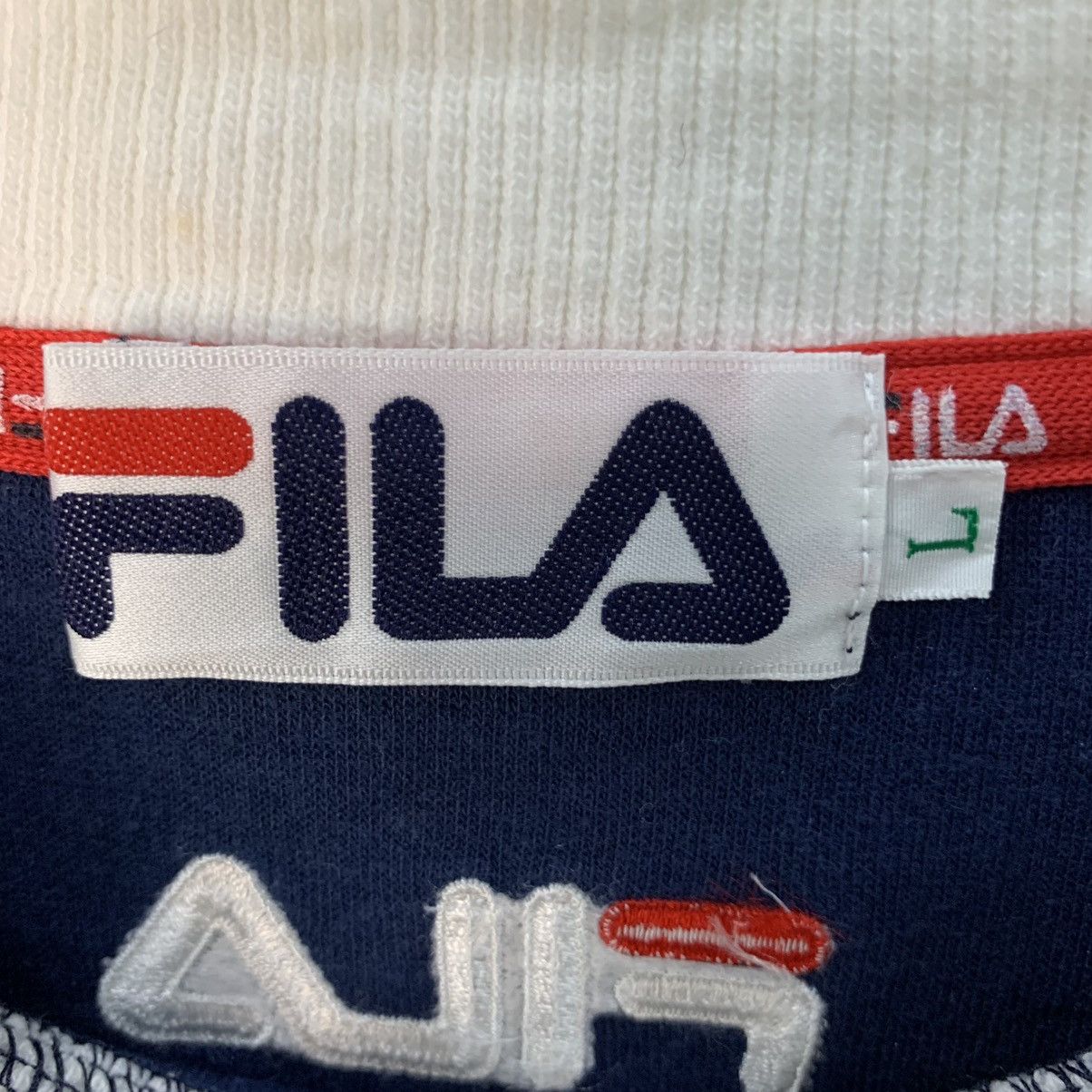 Fila Vintage Fila Sweatshirt Hoodies Fila Pullover Sweater Jumper Size US L / EU 52-54 / 3 - 4 Thumbnail