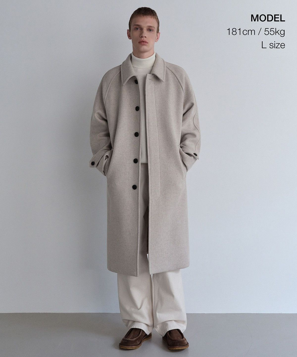 MUSINSA Musinsa Standard Balmacaan Coat Size US M / EU 48-50 / 2 - 1 Thumbnail