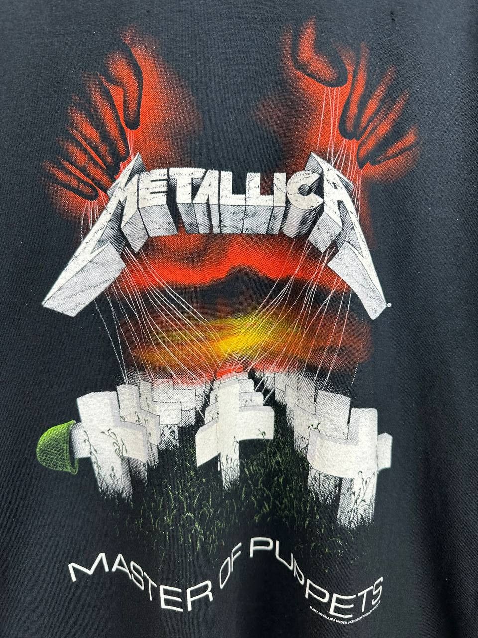 Metallica Vintage 2007 Metallica Master of Puppets T-Shirt Rock Band Size US L / EU 52-54 / 3 - 6 Thumbnail