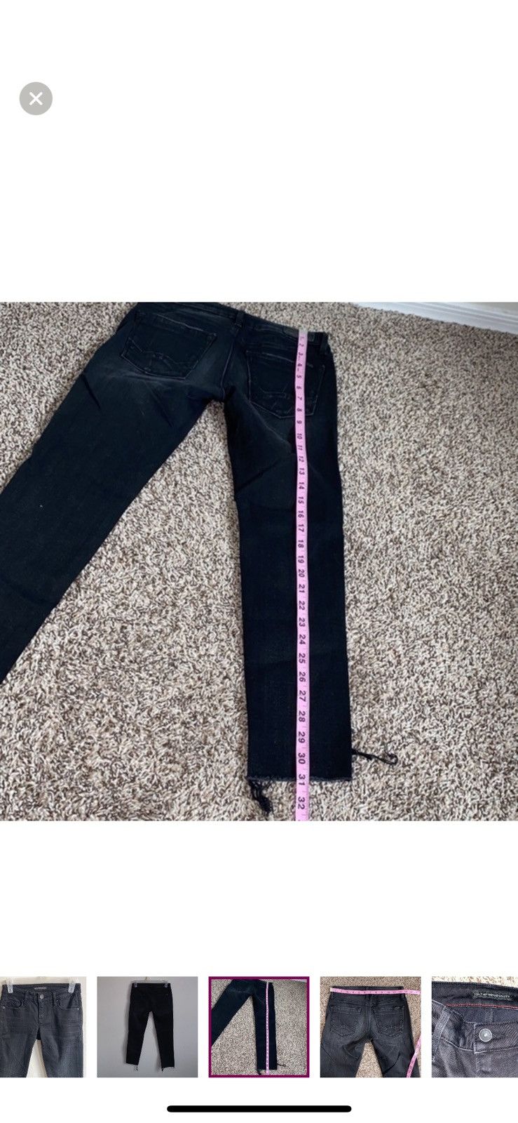 Cult Of Individuality Cult of individuality black teaser skinny jeans Size 24" / US 00 / IT 34 - 4 Thumbnail