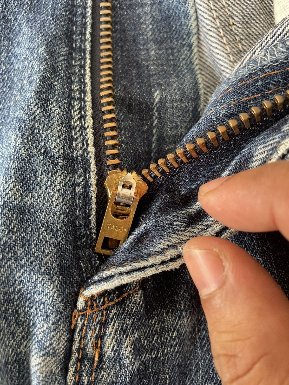 Japanese Brand Japanese Brand Selvedge Distressed Jeans Size US 30 / EU 46 - 9 Thumbnail