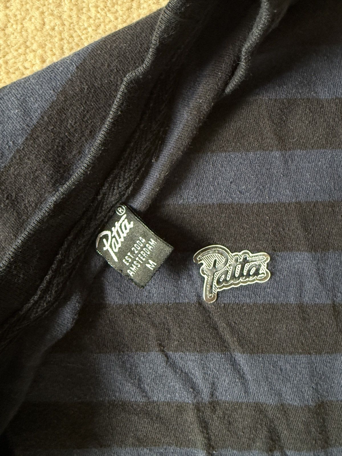 Patta Patta Striped T-Shirt Size US M / EU 48-50 / 2 - 2 Thumbnail