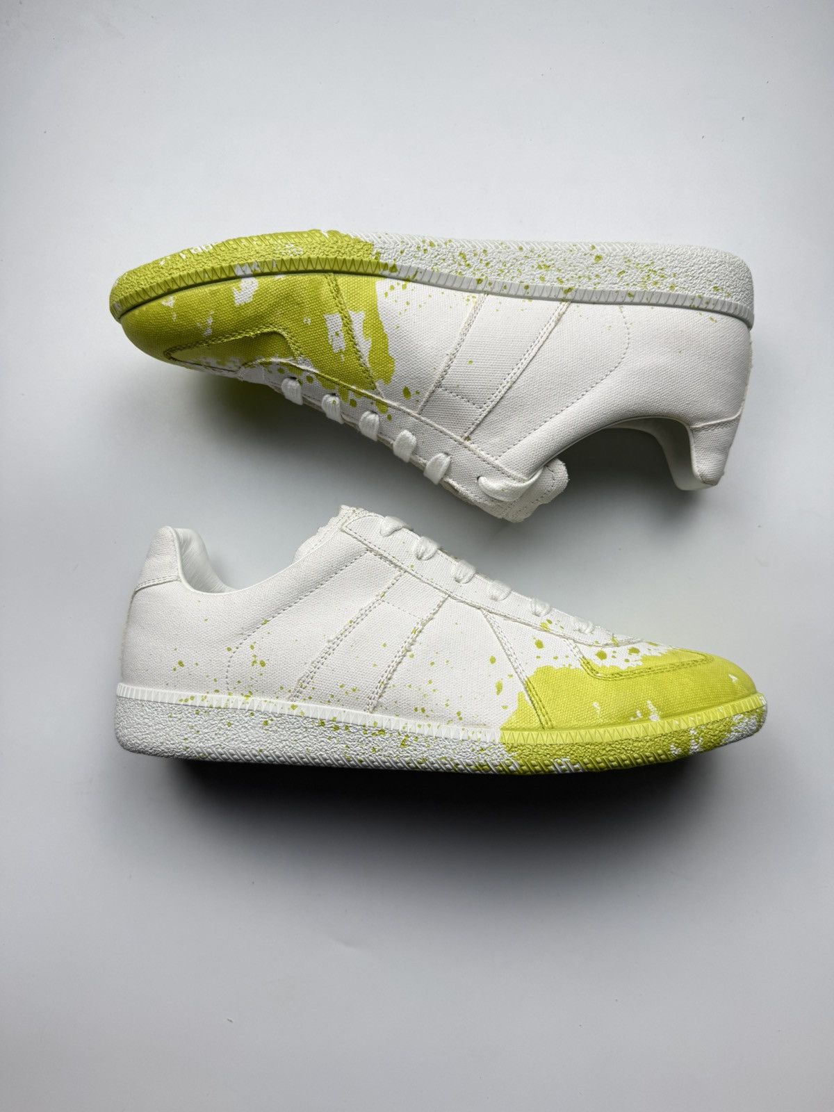 Maison Margiela Maison Margiela Gats Paint Splatter Cedro Size US 9 / EU 42 - 1 Thumbnail