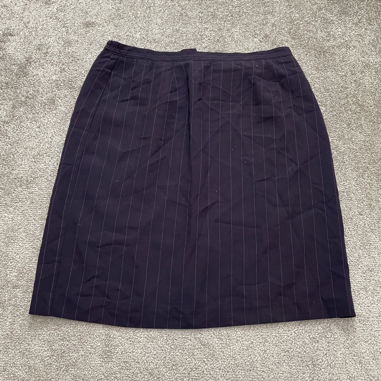 Bob Mackie Bob Mackie Blazer Mini Skirt Suit Set Womens 16 Purple Strip Size 34" / US 12 / IT 48 - 5 Thumbnail