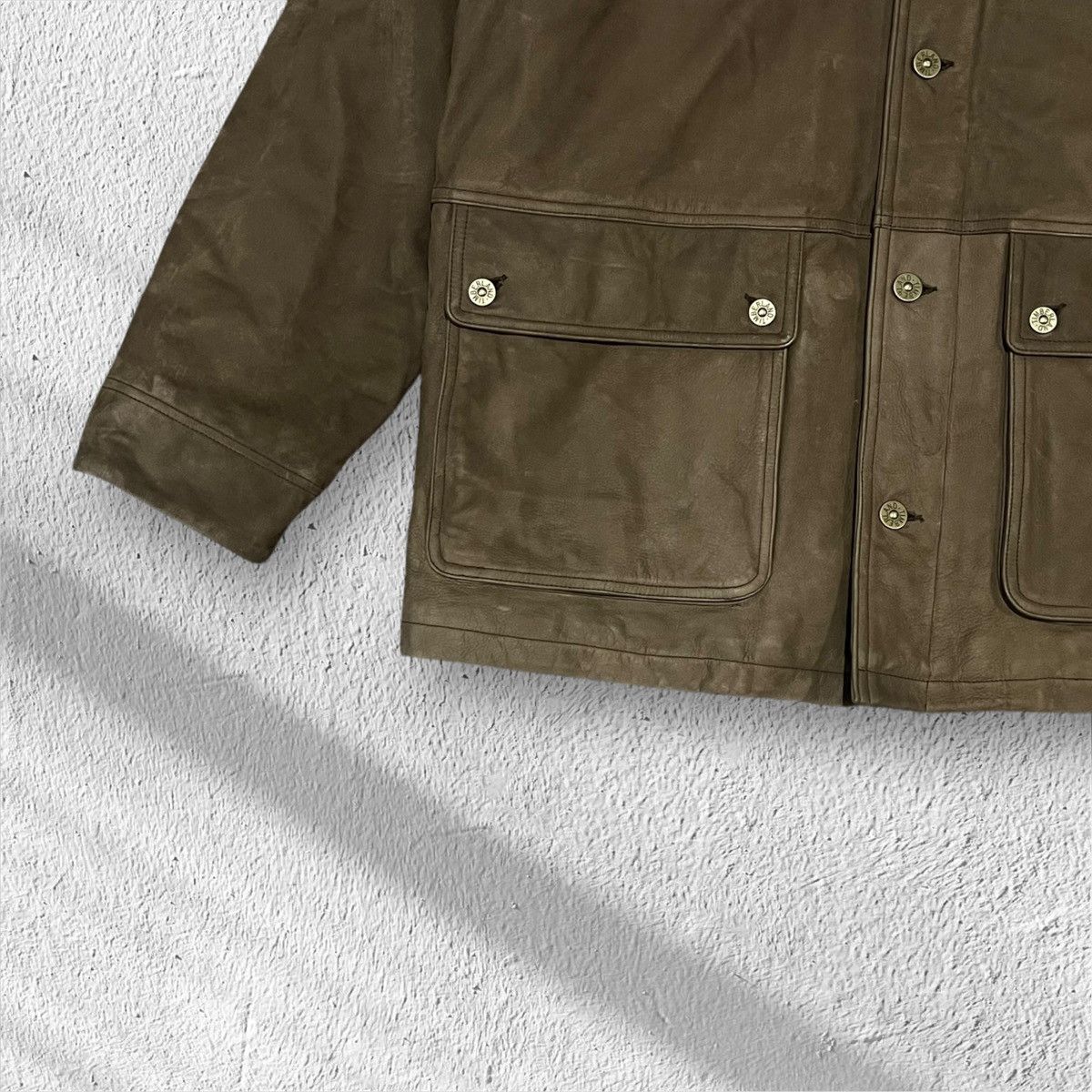 Timberland Vintage Timberland Genuine Cowhide Leather Jacket – XL Size US XL / EU 56 / 4 - 3 Thumbnail