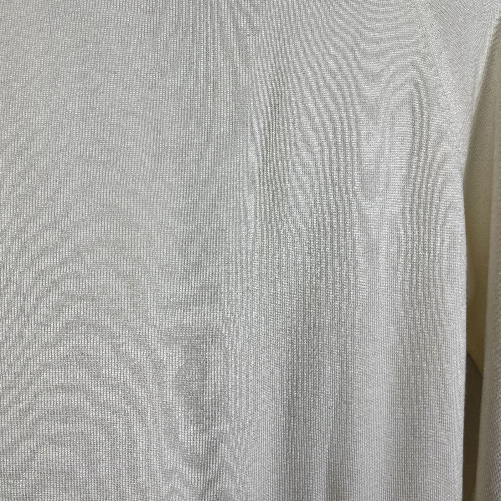 Vintage VTG Y2K Caslon Cream Sweater Mock Turtle Neck Cozy Scandi Size M / US 6-8 / IT 42-44 - 21 Thumbnail