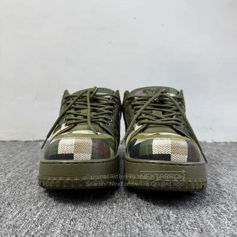 Louis Vuitton Louis Vuitton Camouflage fat Ding trainer shoes Size US 7 / EU 40 - 2 Thumbnail