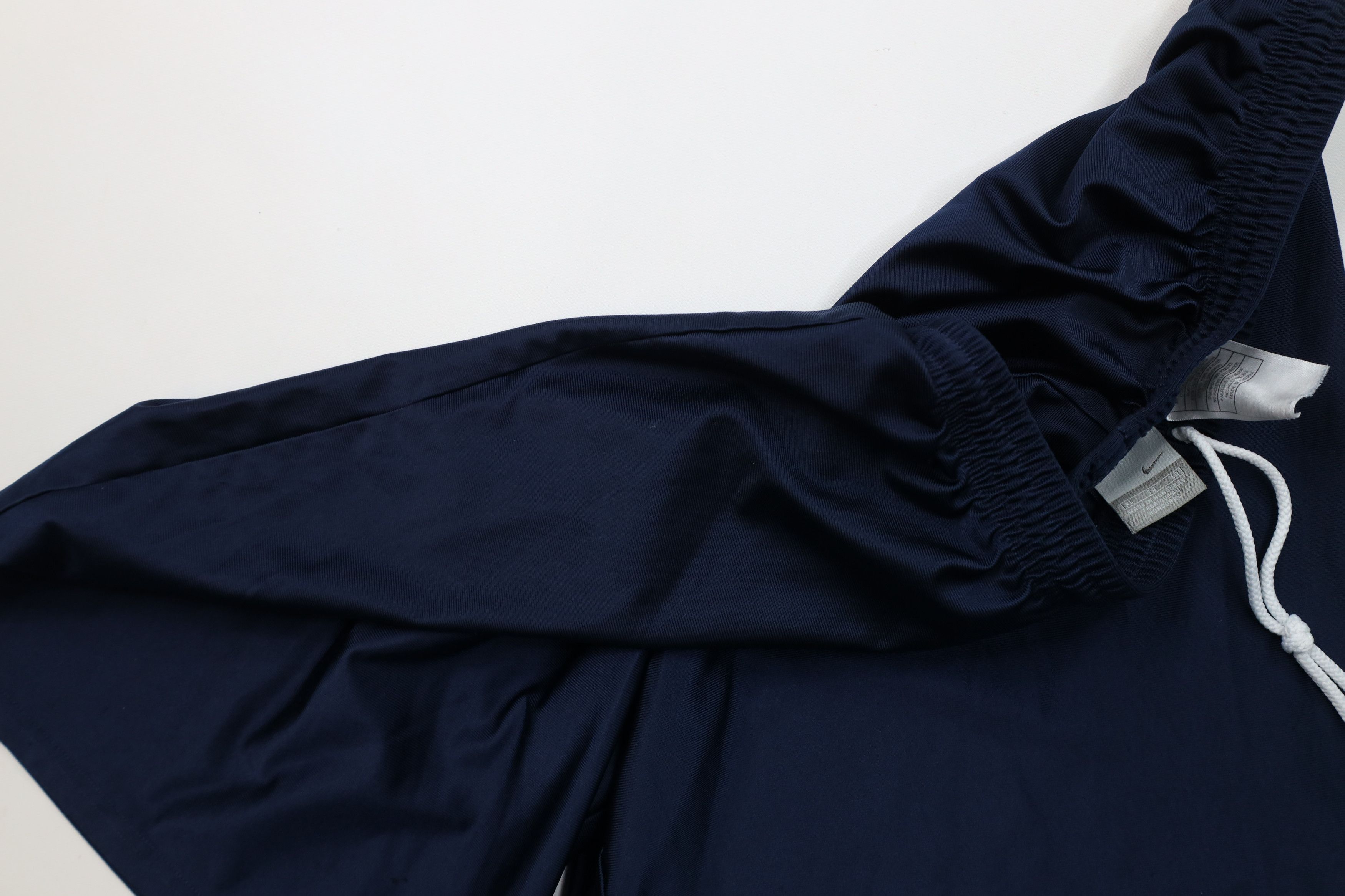 Nike Vintage Nike Mini Swoosh Silky Polyester Shorts Blue Dazzle Size US 36 / EU 52 - 7 Thumbnail