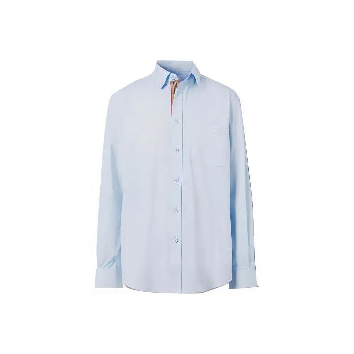 Burberry Functional Cotton Long Sleeve Shirt