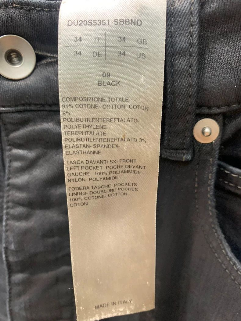 Rick Owens Rick Owens 22fw distressed waxed ripped denim jeans Size US 34 / EU 50 - 3 Thumbnail