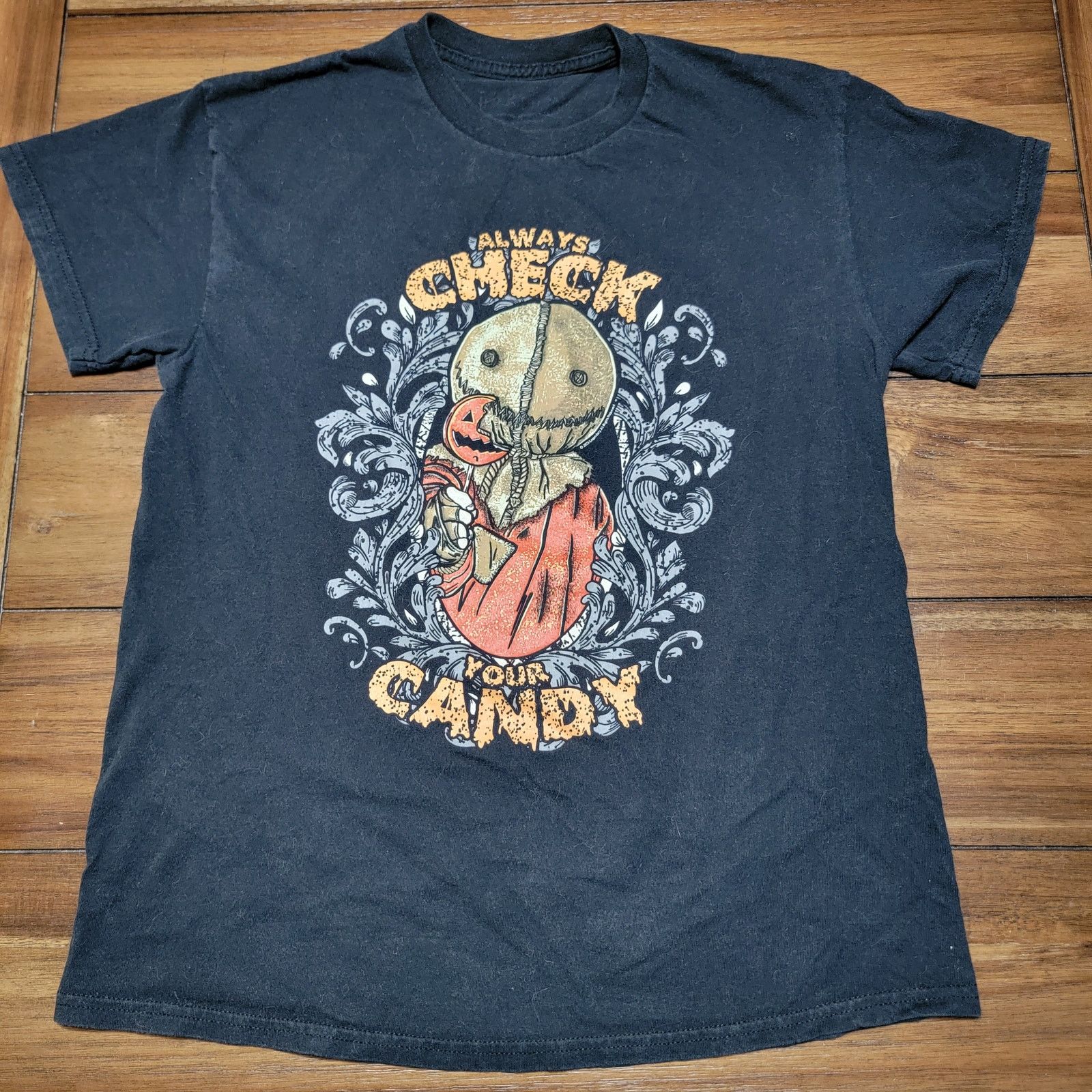 Other Trick 'r Treat Unisex Tee "Always Check Your Candy" Sam -Med Size US M / EU 48-50 / 2 - 1 Thumbnail