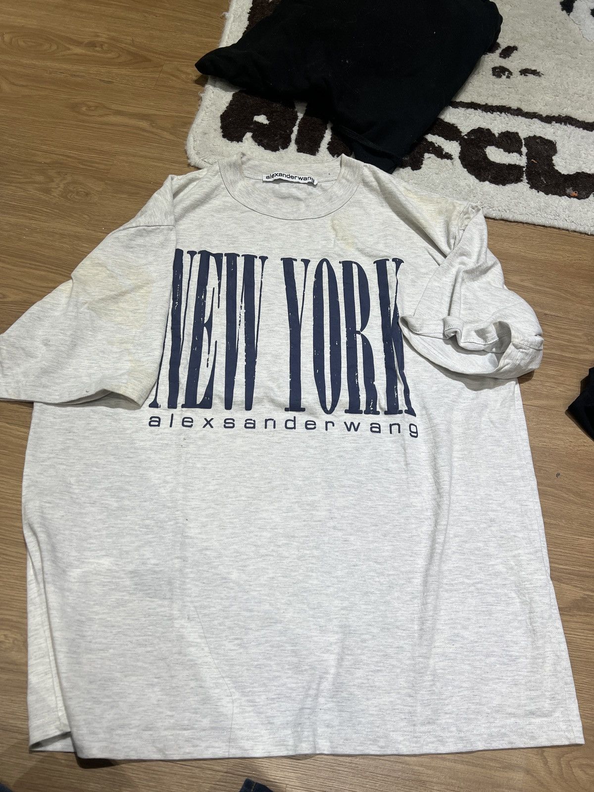Alexander Wang ニューヨーク地図Tシャツ ALEXANDER WANG (アレキサンダー ワン)商品ページ - NY Map Tee