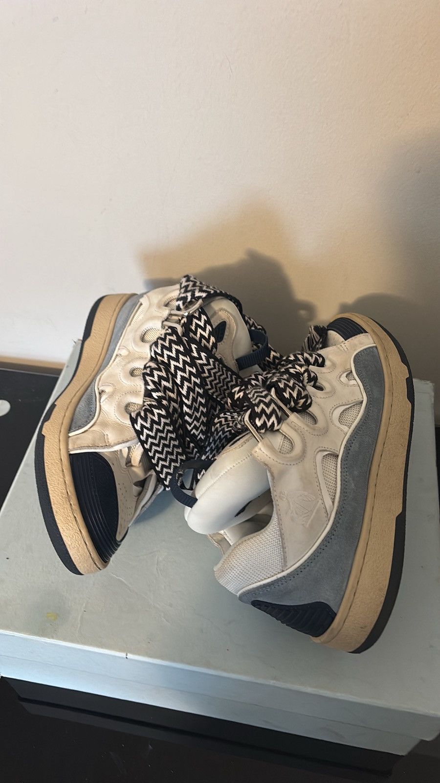 Lanvin LANVIN curb sneaker SSENSE exclusive Size US 9 / EU 42 - 3 Thumbnail