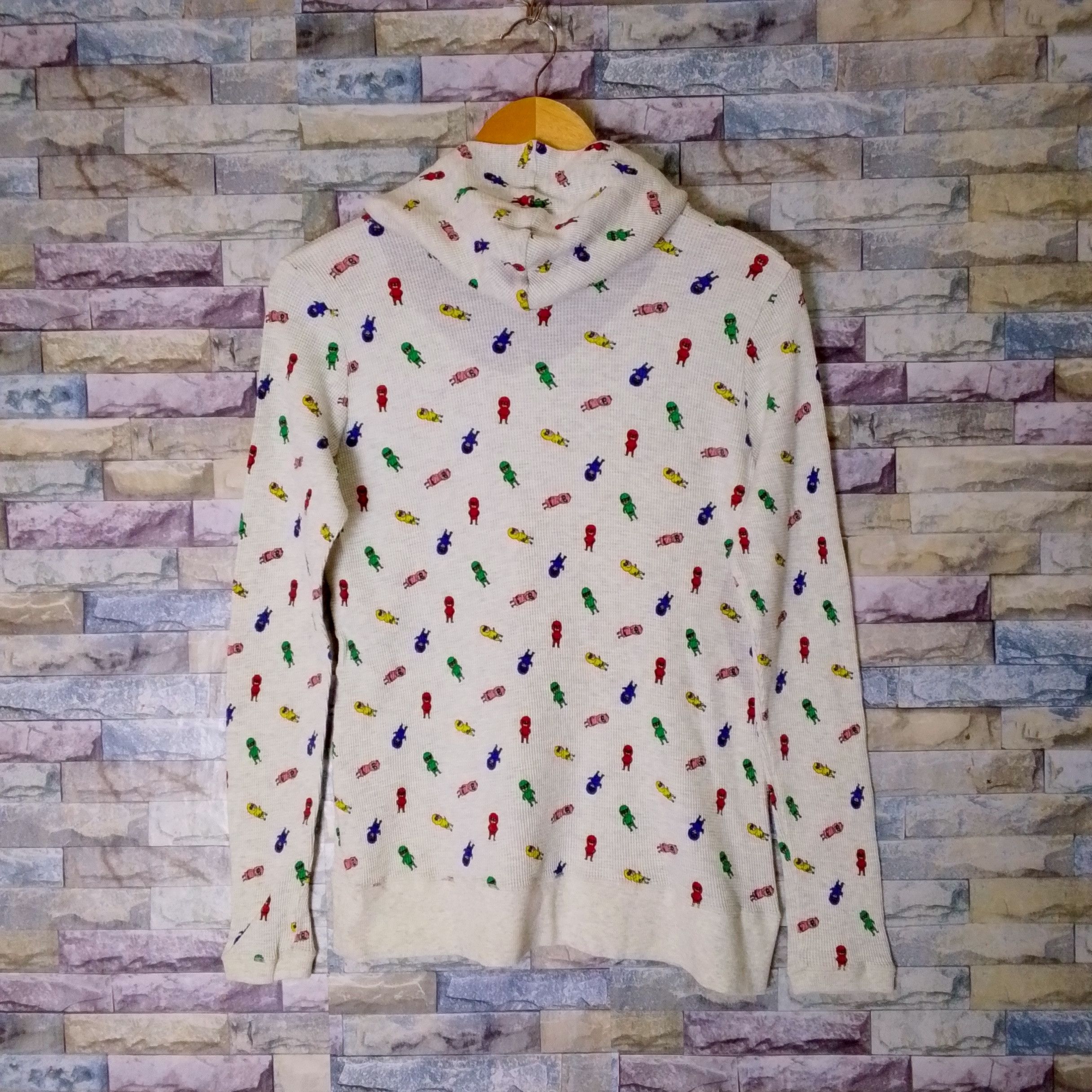 Ne-Net Ne-Net Fullprint Waffle Pullover Hoodie ifsixwasnine LGB Size US S / EU 44-46 / 1 - 2 Thumbnail