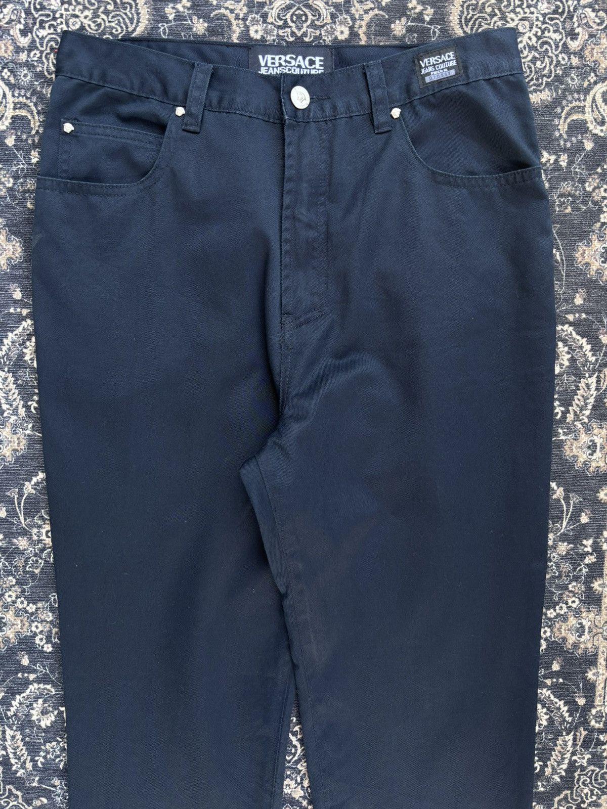 Versace Jeans Couture Versace Classic V 2 Black Pants Size 29" - 2 Thumbnail