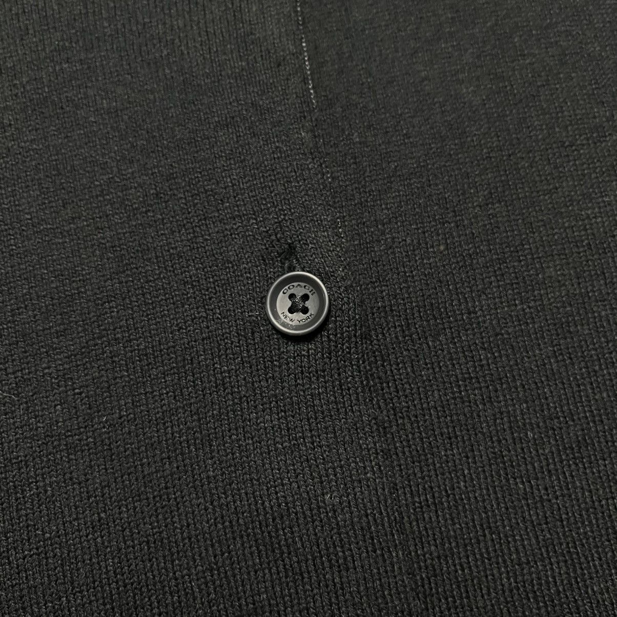 Coach Coach Black Cardigan Sweater Luxury Designer Size XXS / US 00 / IT 34 - 5 Thumbnail