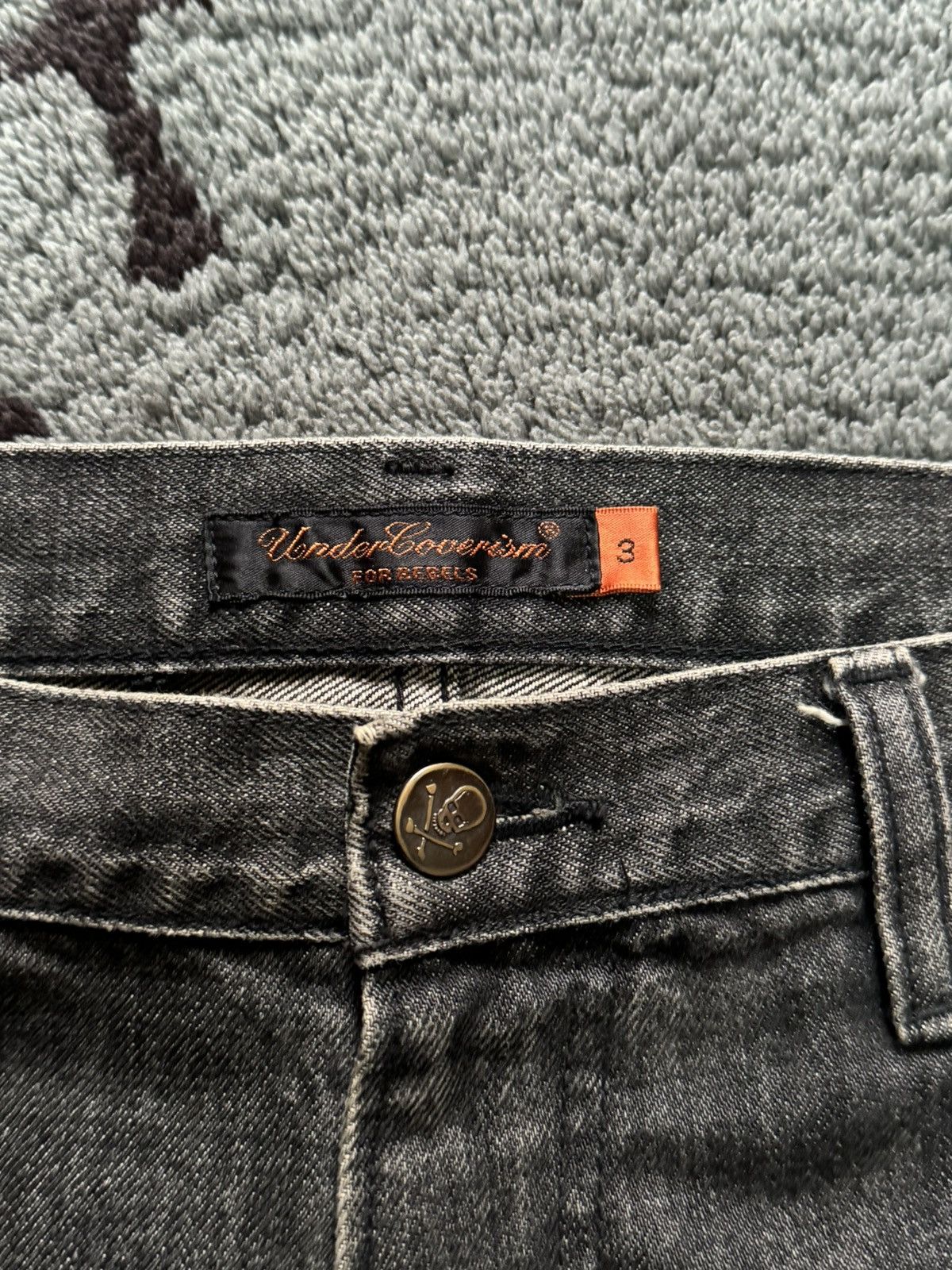 Undercover Undercover aw05 skull jeans Size US 34 / EU 50 - 4 Thumbnail