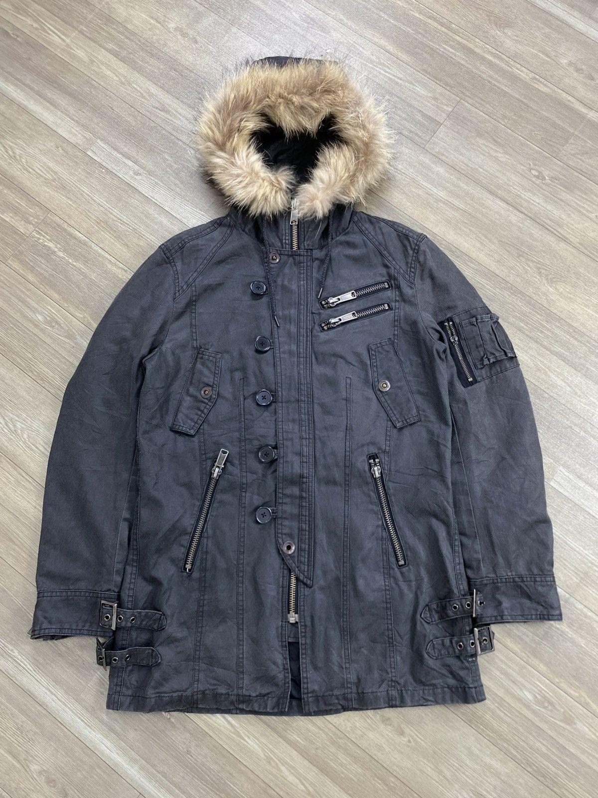 Semantic Design Fur Jacket | Grailed