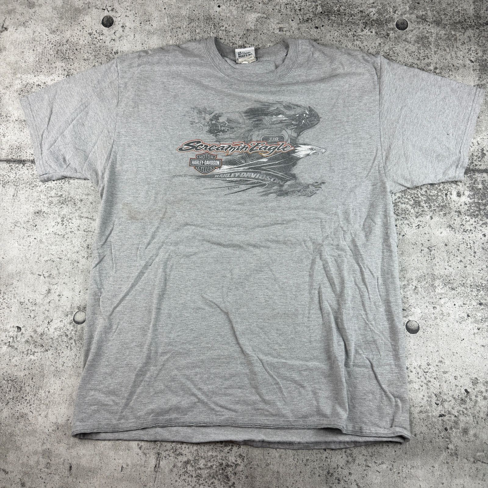 Harley Davidson Vintage Harley Davidson Shirt Screaming Eagle Size XL Tall Size US XL / EU 56 / 4 - 2 Thumbnail
