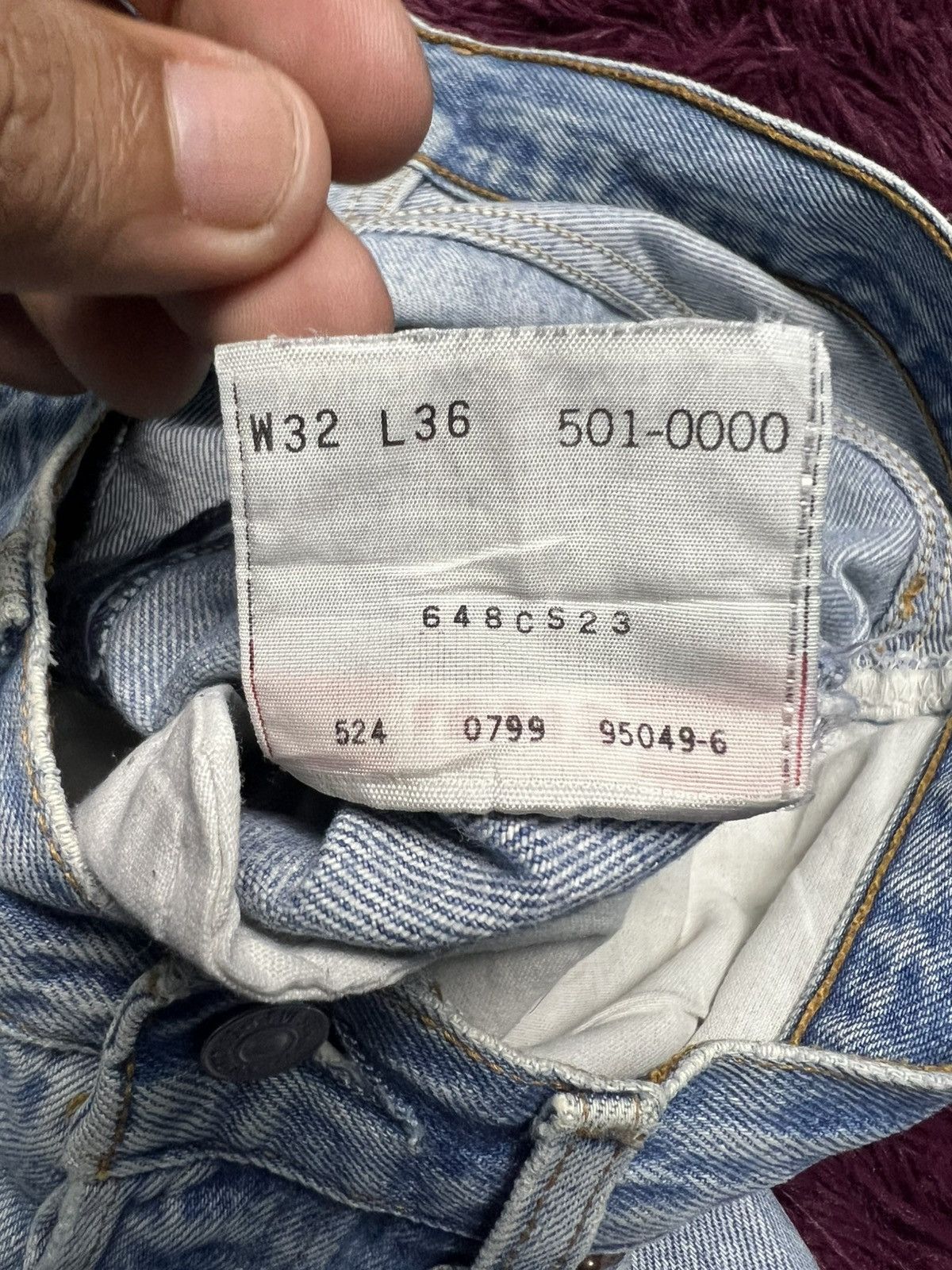 Levi's Levi’s 501 Vintage USA 1999 Reworked by Classic Five (45) Size US 32 / EU 48 - 8 Thumbnail