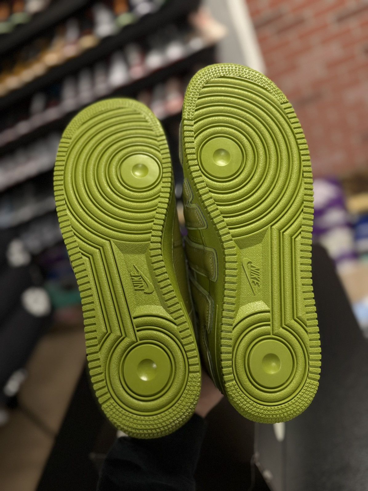 Cactus Plant Flea Market × Nike Nike Air Froce 1 CPFM Moss Size 11.5 Brand New Size US 11.5 / EU 44-45 - 16 Thumbnail