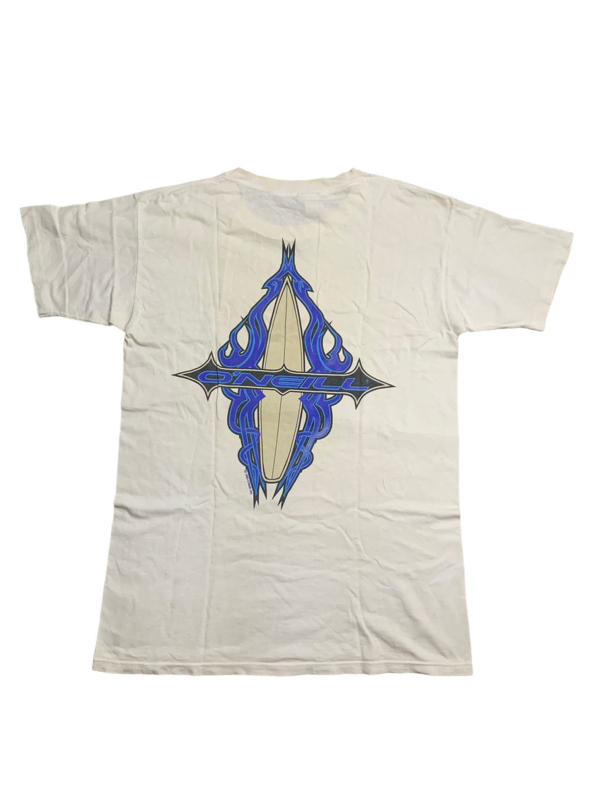 O'Neill Vintage 90s Oneill Cross logo surf tee Size US M / EU 48-50 / 2 - 1 Thumbnail