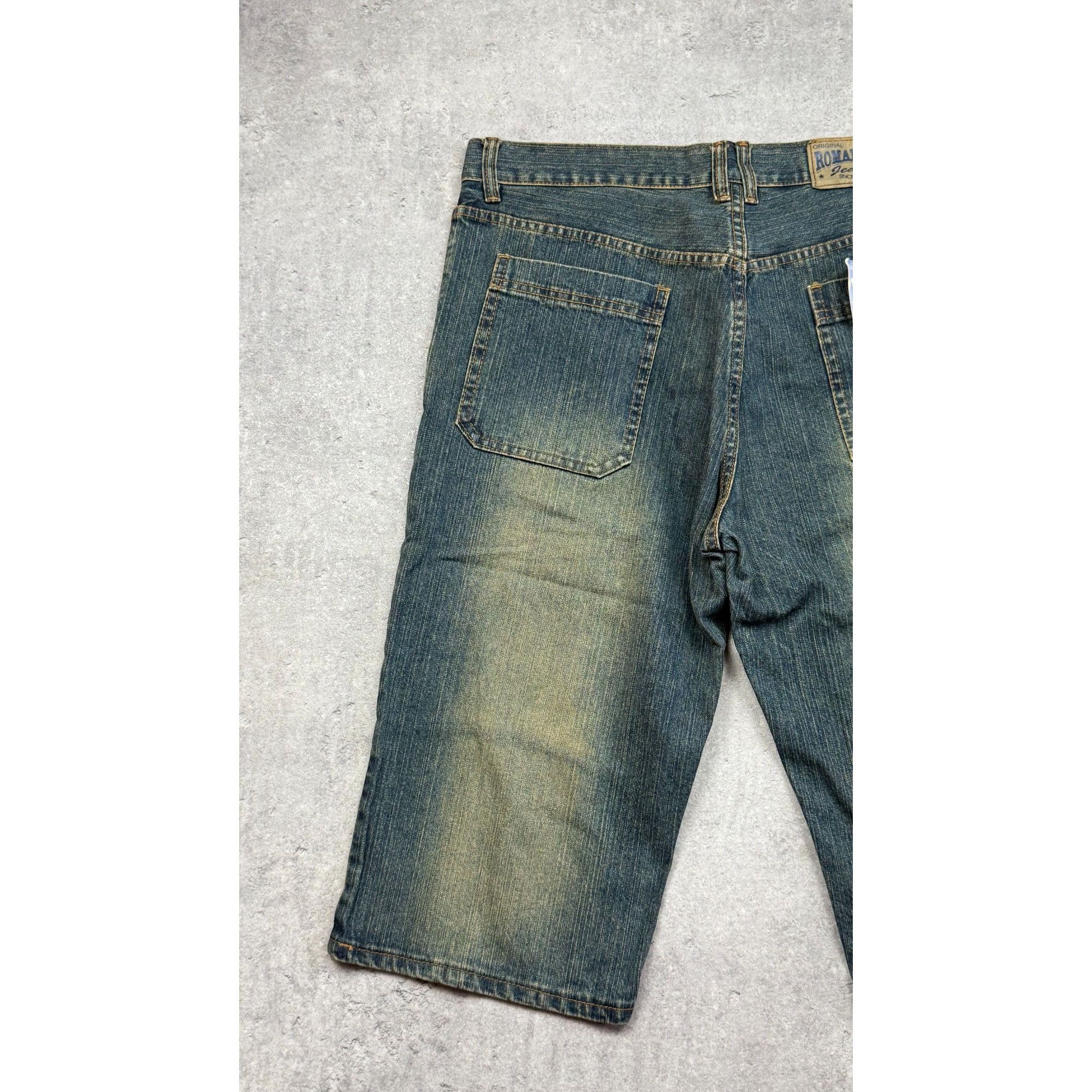 Other Vintage Romanger 502 Denim Jorts – Y2K Baggy Skater Shorts Size US 32 / EU 48 - 8 Thumbnail