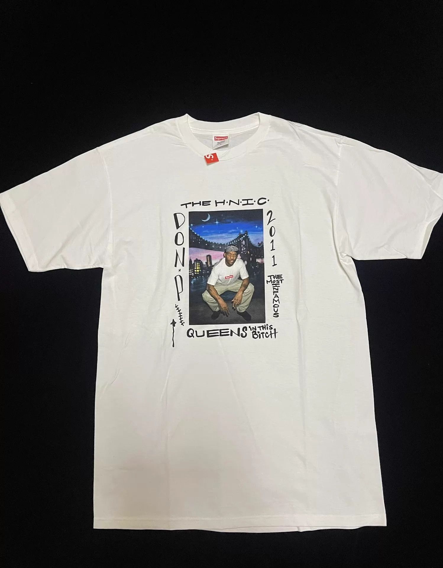 Supreme Supreme 10ss Prodigy Rapper Photo Tee White M/L Size US L / EU 52-54 / 3 - 2 Thumbnail