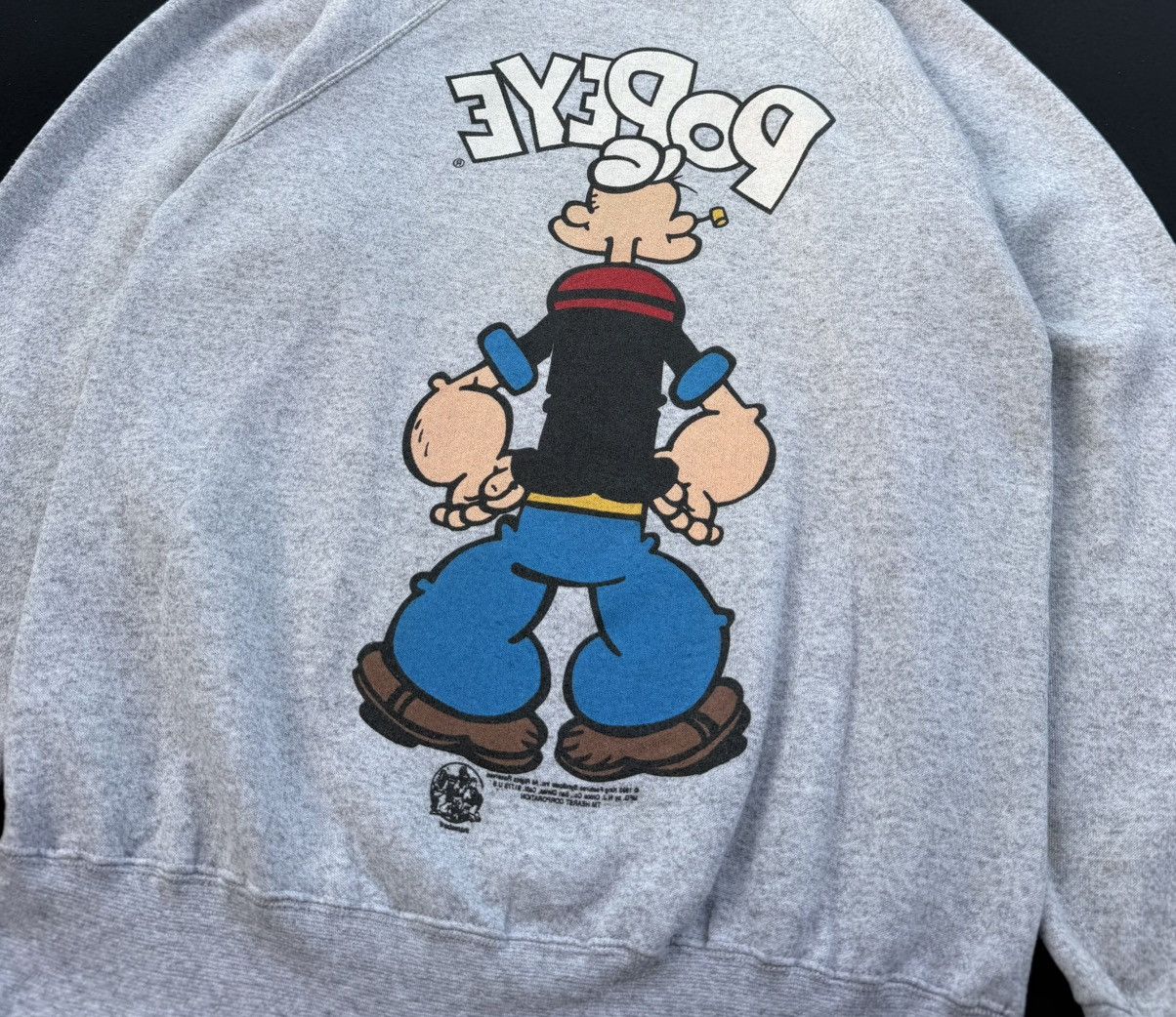 Vintage Vintage 1993 Popeye Sweatshirt SANTEE USA Cartoon Crewneck Size US M / EU 48-50 / 2 - 9 Thumbnail