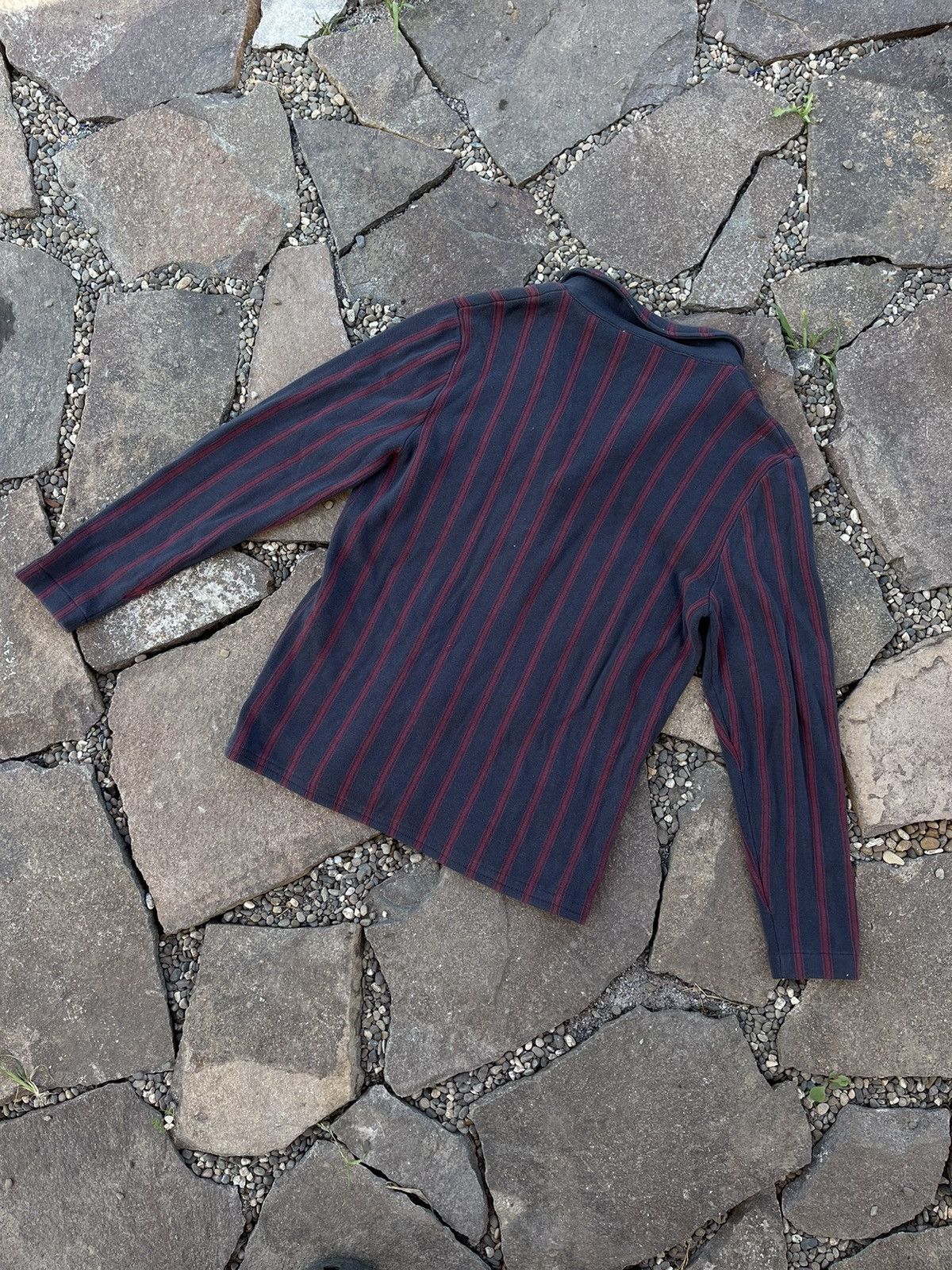 Designer × YMC YMC Your Must Create striped cotton blazer jacket Size US M / EU 48-50 / 2 - 8 Thumbnail