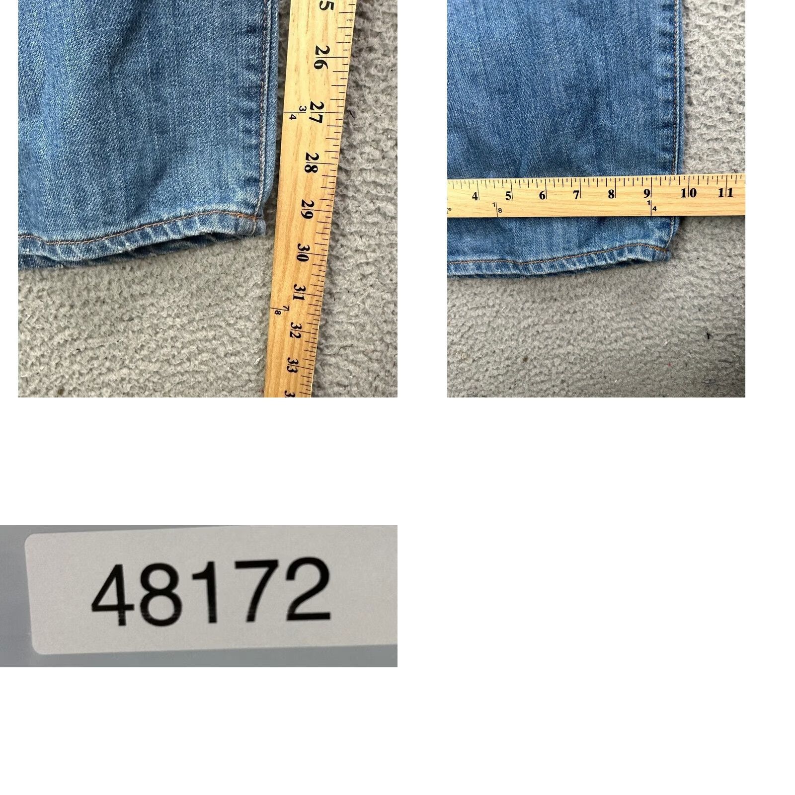 Lucky Brand Lucky Brand 165 Jeans Mens 38 Blue Distressed Straight Leg 5 Pocket Denim Pants Jeans Mens 38 Blue Distressed Straight Leg 5 Pocket Denim Pants Size US 38 / EU 54 - 8 Thumbnail